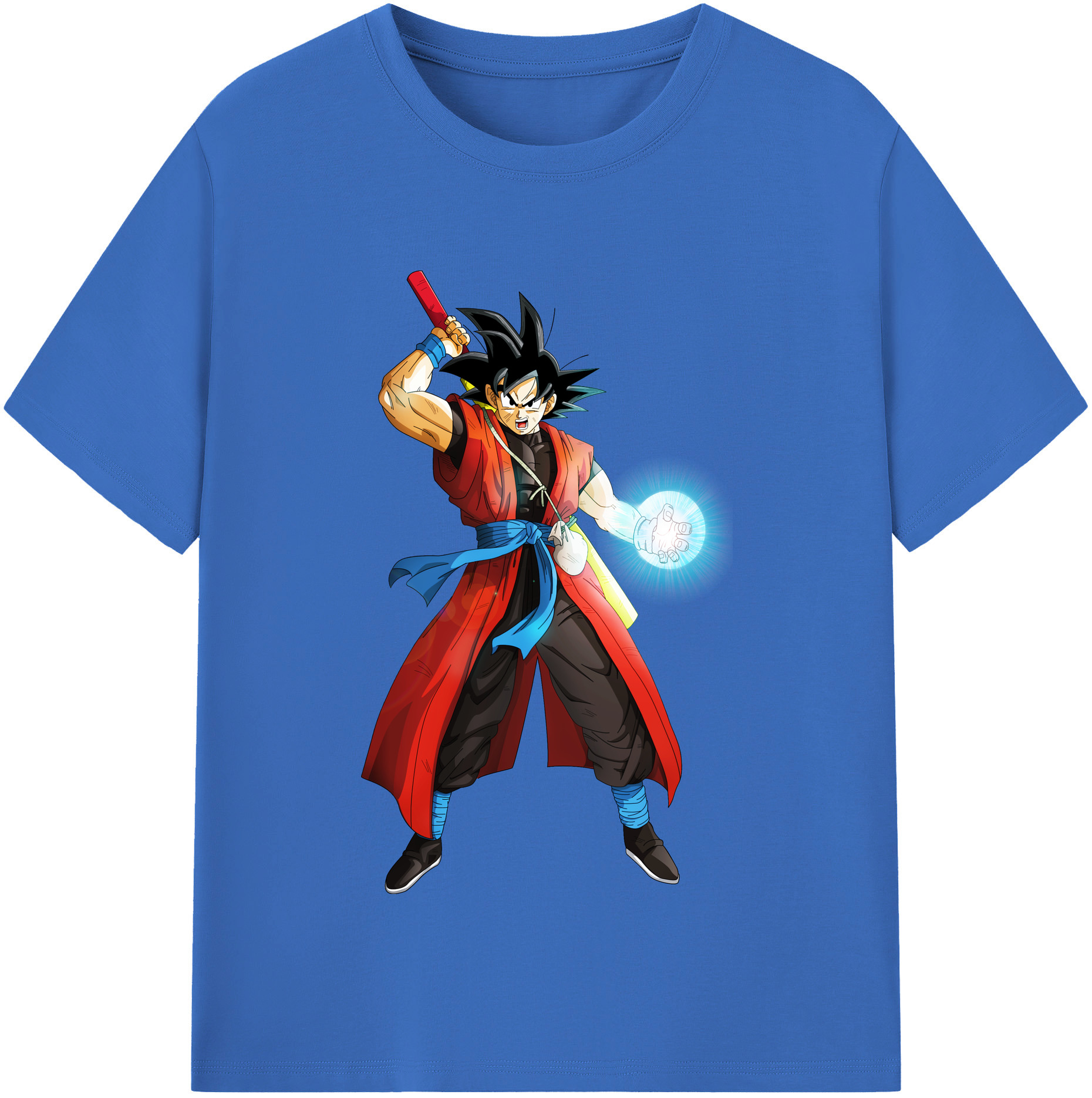 （画像用） ドラゴンボール 孫悟空（そん ごくう）Son Goku カカロット DRAGON BALL Kakarotto 綿100％半袖Tシャツ（フロントプリント）