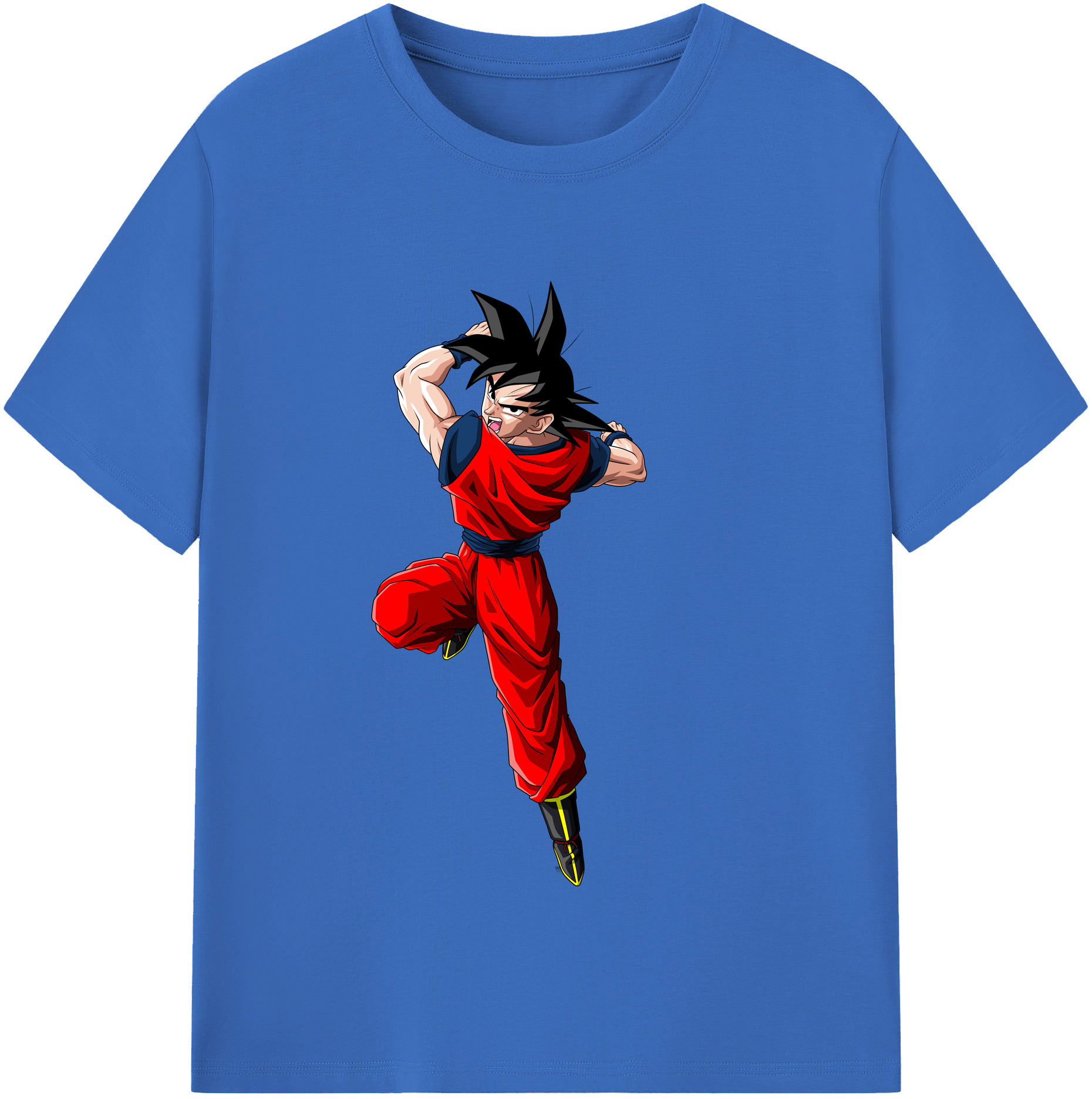 （画像用） ドラゴンボール 孫悟空（そん ごくう）Son Goku カカロット DRAGON BALL Kakarotto 綿100％半袖Tシャツ（フロントプリント）