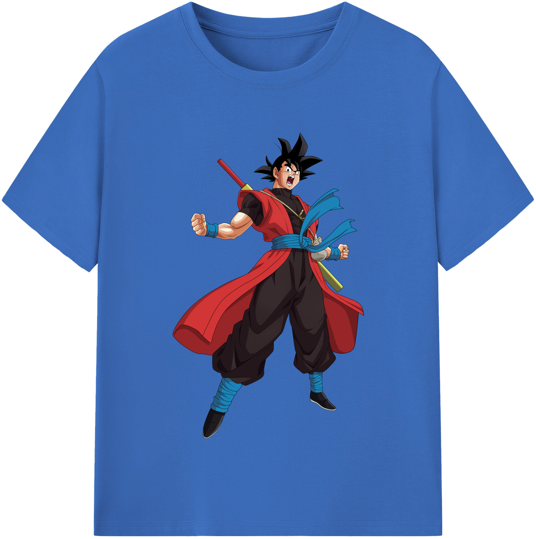 （画像用） ドラゴンボール 孫悟空（そん ごくう）Son Goku カカロット DRAGON BALL Kakarotto 綿100％半袖Tシャツ（フロントプリント）