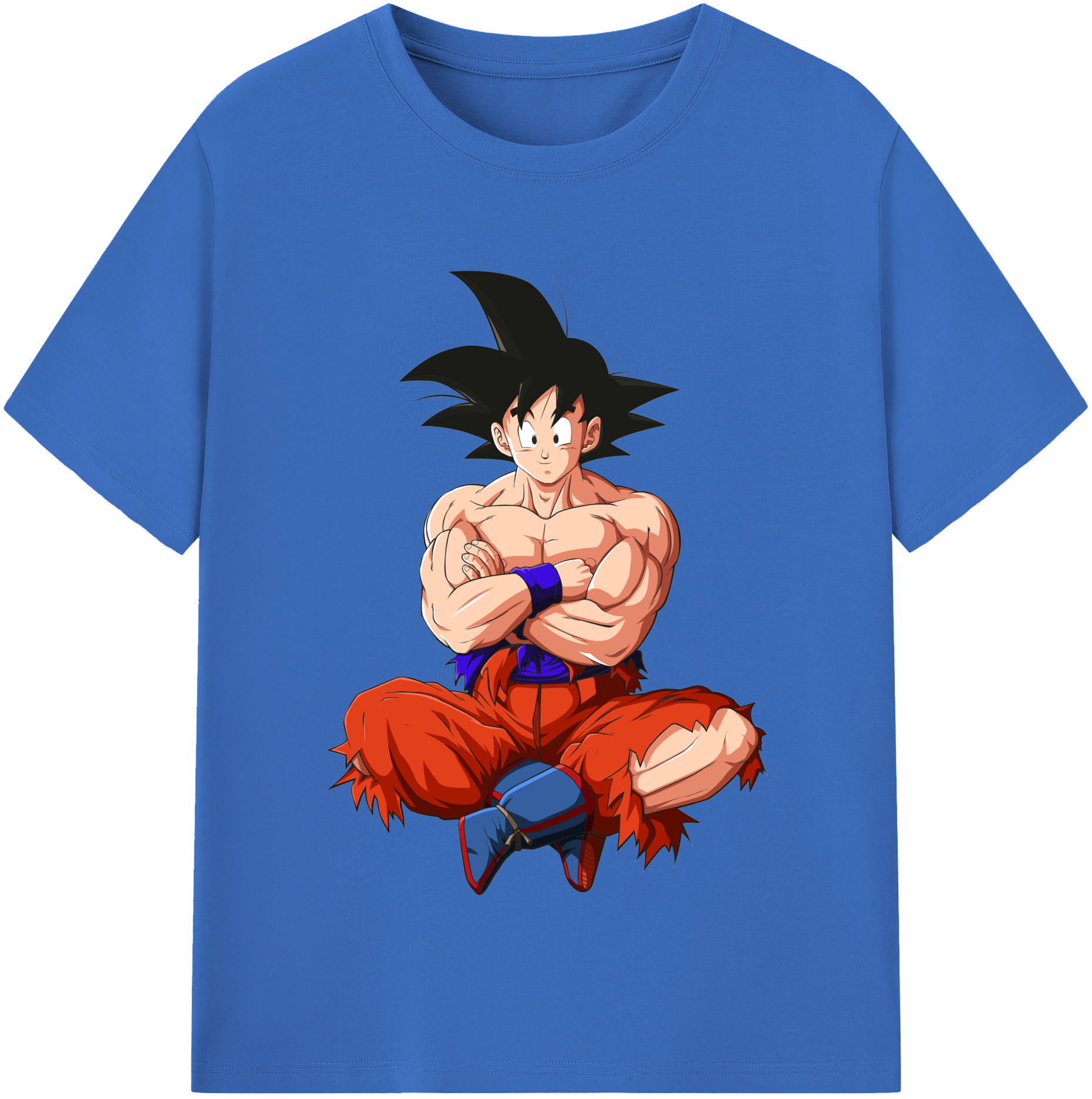 （画像用） ドラゴンボール 孫悟空（そん ごくう）Son Goku カカロット DRAGON BALL Kakarotto 綿100％半袖Tシャツ（フロントプリント）