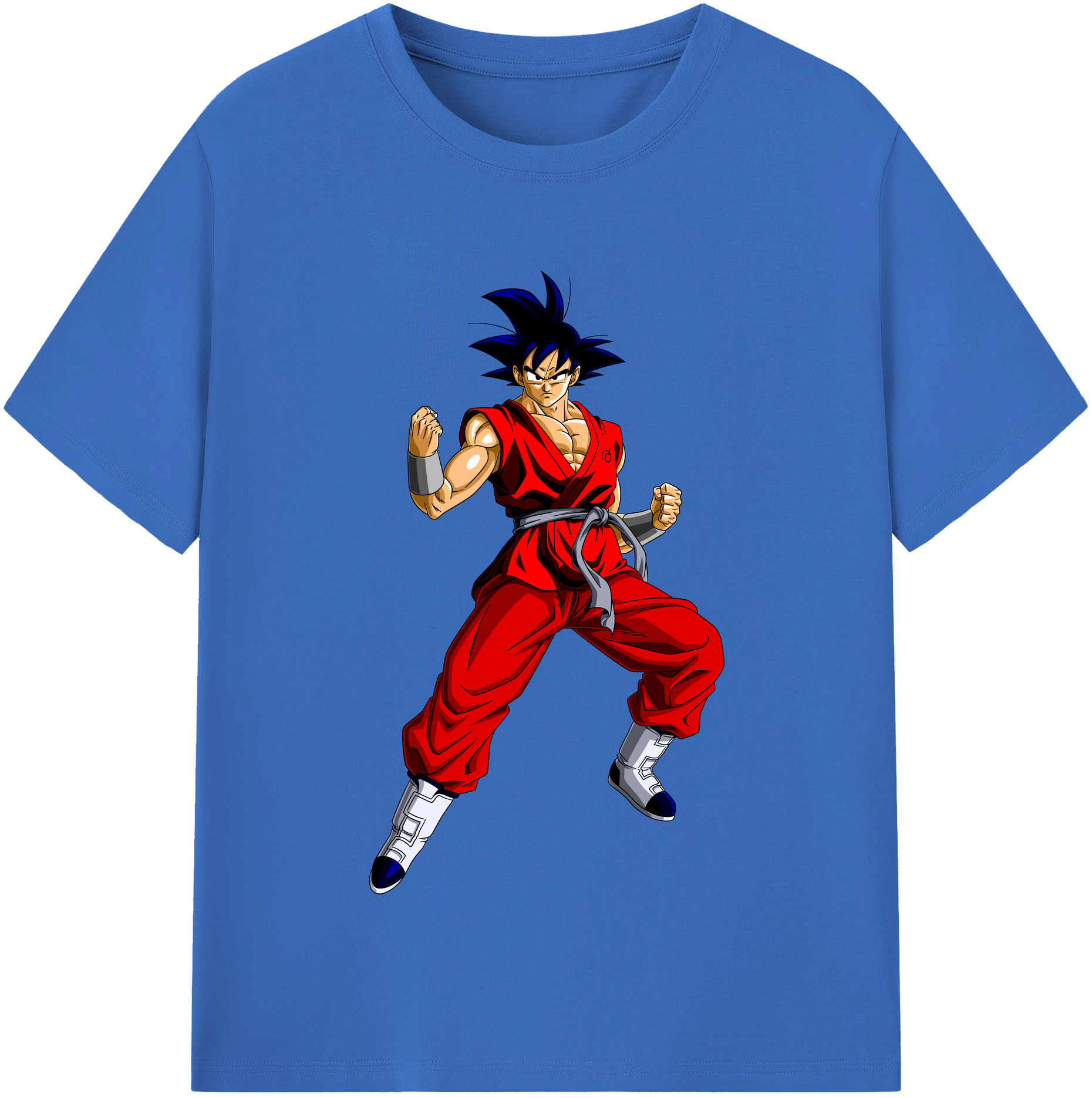 （画像用） ドラゴンボール 孫悟空（そん ごくう）Son Goku カカロット DRAGON BALL Kakarotto 綿100％半袖Tシャツ（フロントプリント）