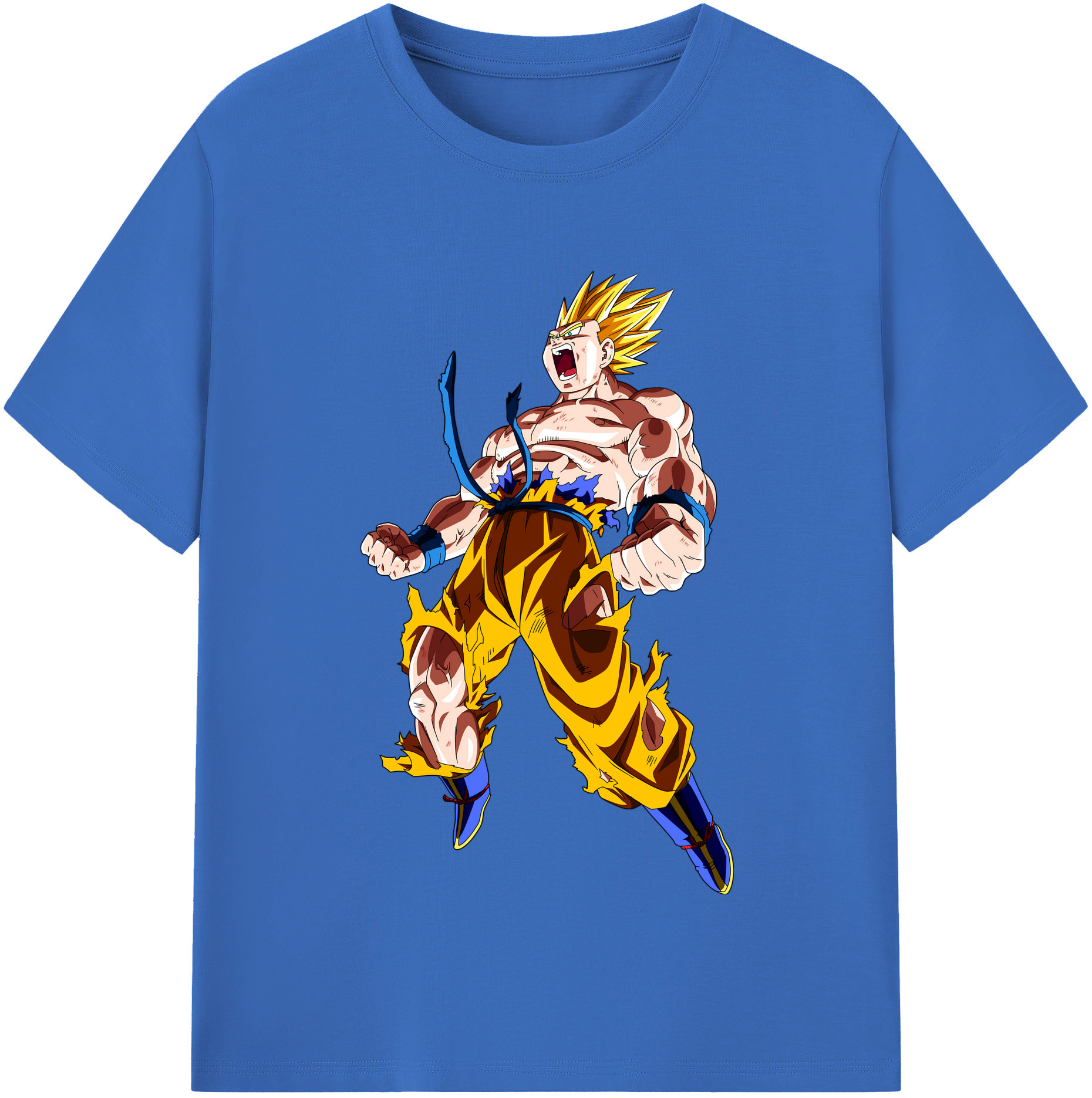 （画像用） ドラゴンボール 孫悟空（そん ごくう）Son Goku カカロット DRAGON BALL Kakarotto 綿100％半袖Tシャツ（フロントプリント）