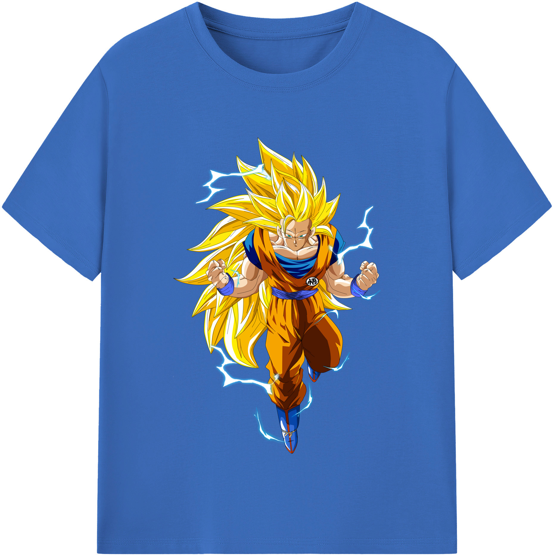 （画像用） ドラゴンボール 孫悟空（そん ごくう）Son Goku カカロット DRAGON BALL Kakarotto 綿100％半袖Tシャツ（フロントプリント）