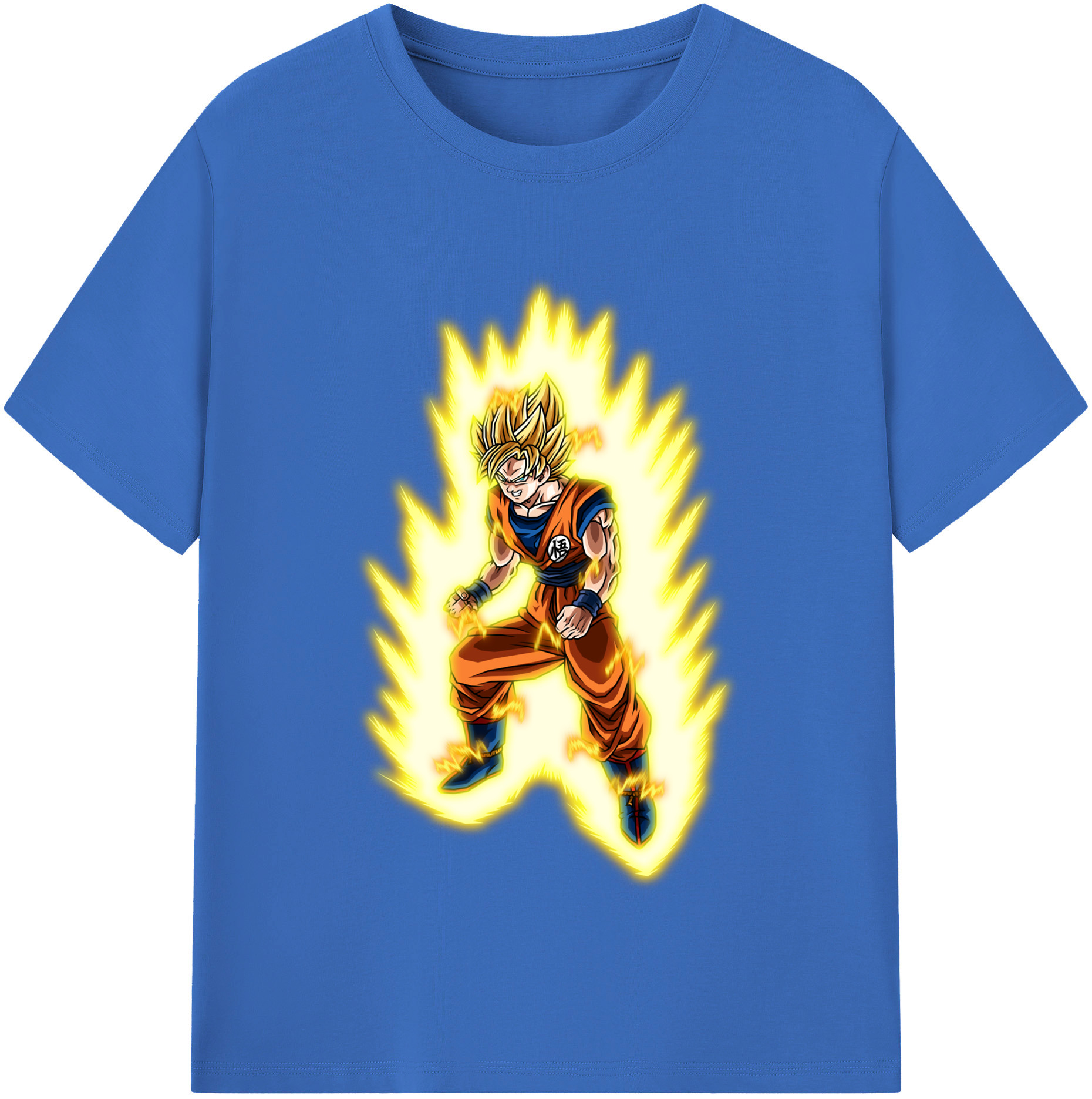 （画像用） ドラゴンボール 孫悟空（そん ごくう）Son Goku カカロット DRAGON BALL Kakarotto 綿100％半袖Tシャツ（フロントプリント）