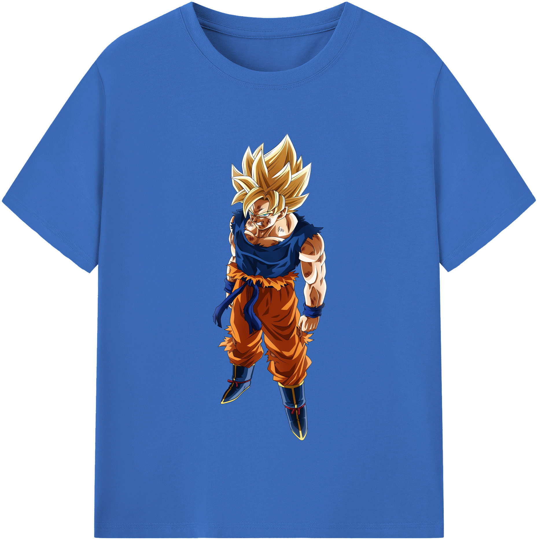 （画像用） ドラゴンボール 孫悟空（そん ごくう）Son Goku カカロット DRAGON BALL Kakarotto 綿100％半袖Tシャツ（フロントプリント）