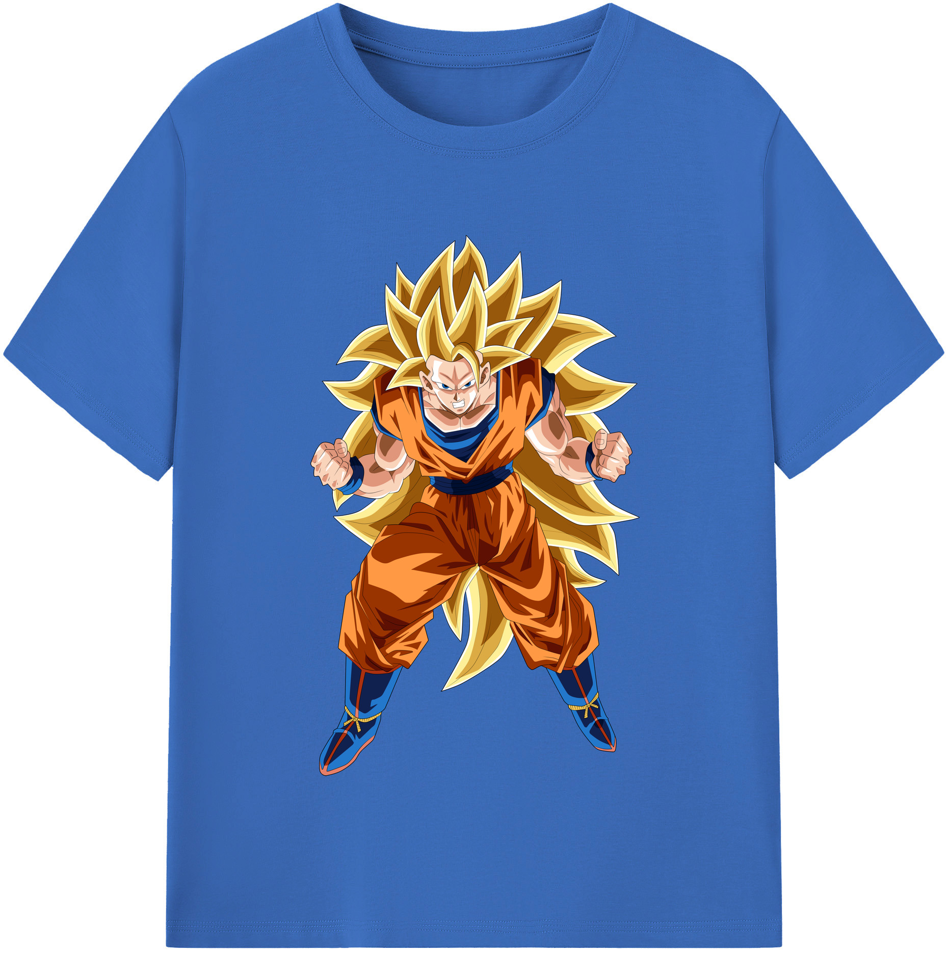 （画像用） ドラゴンボール 孫悟空（そん ごくう）Son Goku カカロット DRAGON BALL Kakarotto 綿100％半袖Tシャツ（フロントプリント）