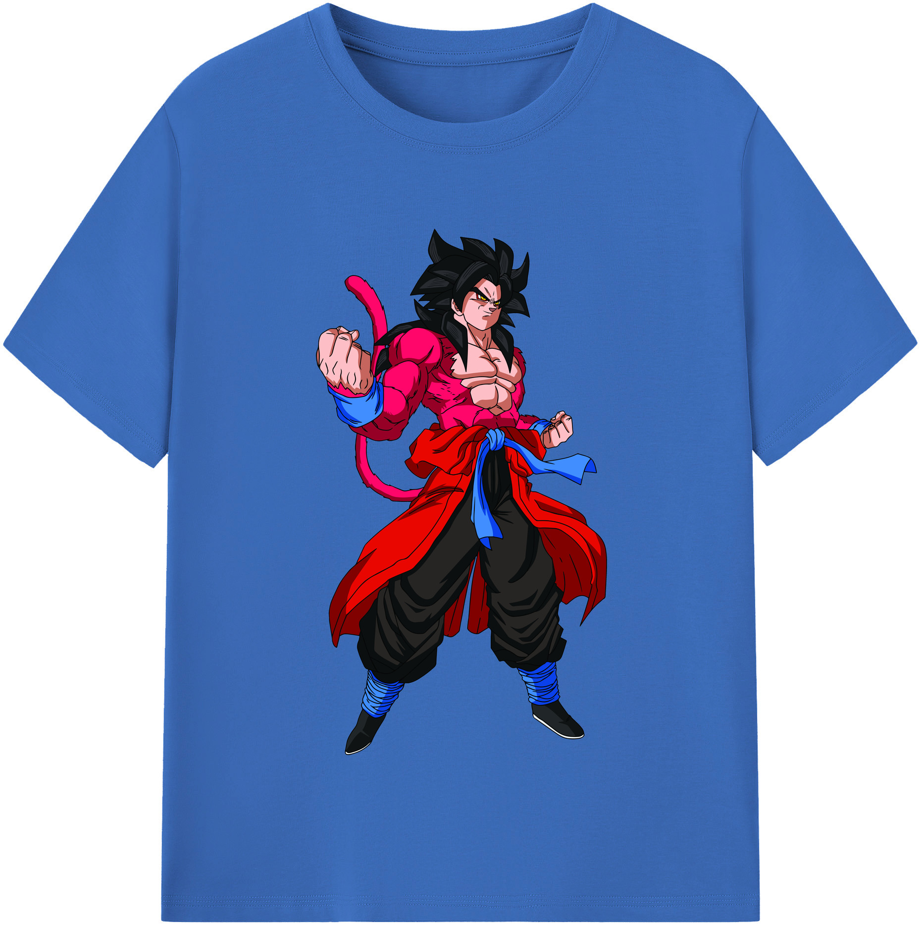 （画像用） ドラゴンボール 孫悟空（そん ごくう）Son Goku カカロット DRAGON BALL Kakarotto 綿100％半袖Tシャツ（フロントプリント）