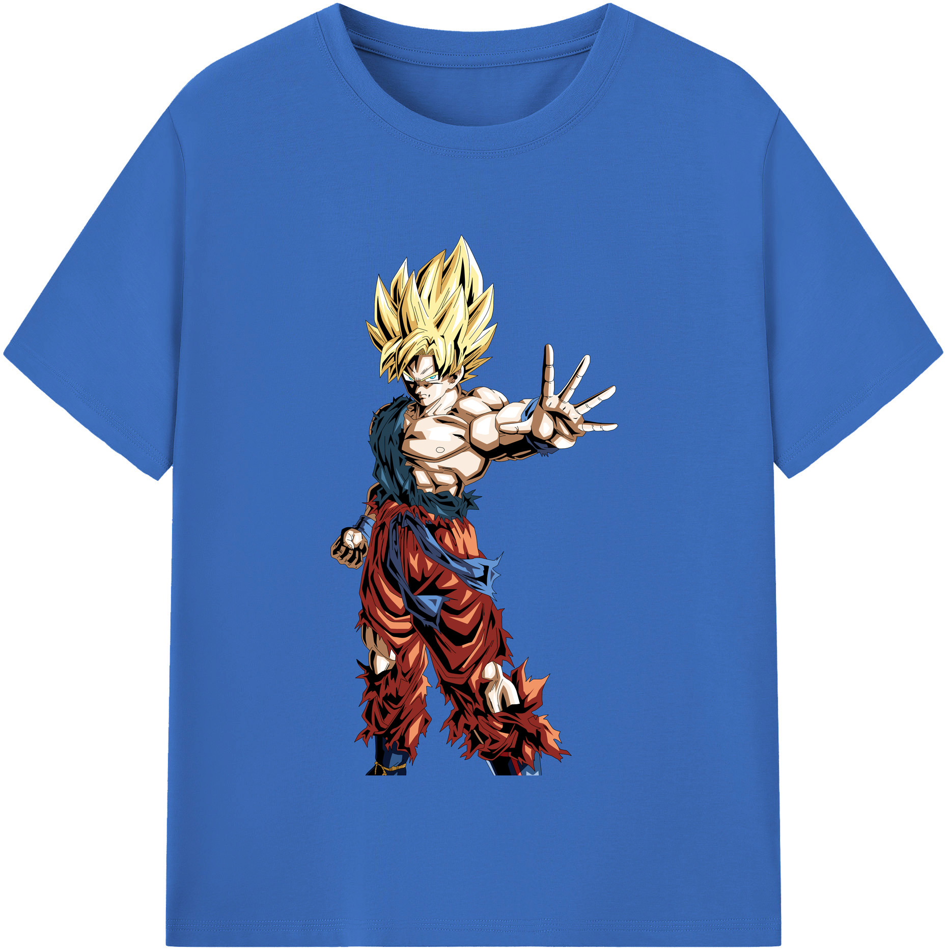 （画像用） ドラゴンボール 孫悟空（そん ごくう）Son Goku カカロット DRAGON BALL Kakarotto 綿100％半袖Tシャツ（フロントプリント）