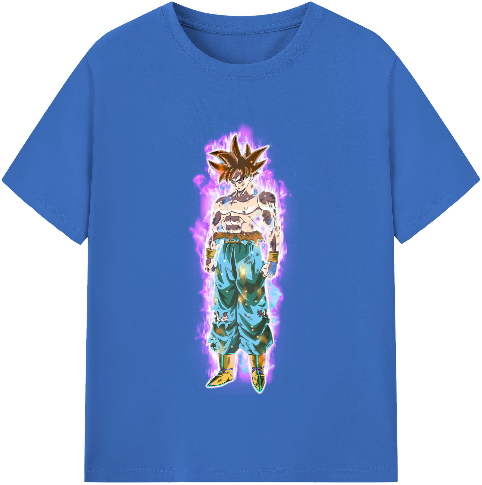 （画像用） ドラゴンボール 孫悟空（そん ごくう）Son Goku カカロット DRAGON BALL Kakarotto 綿100％半袖Tシャツ（フロントプリント）