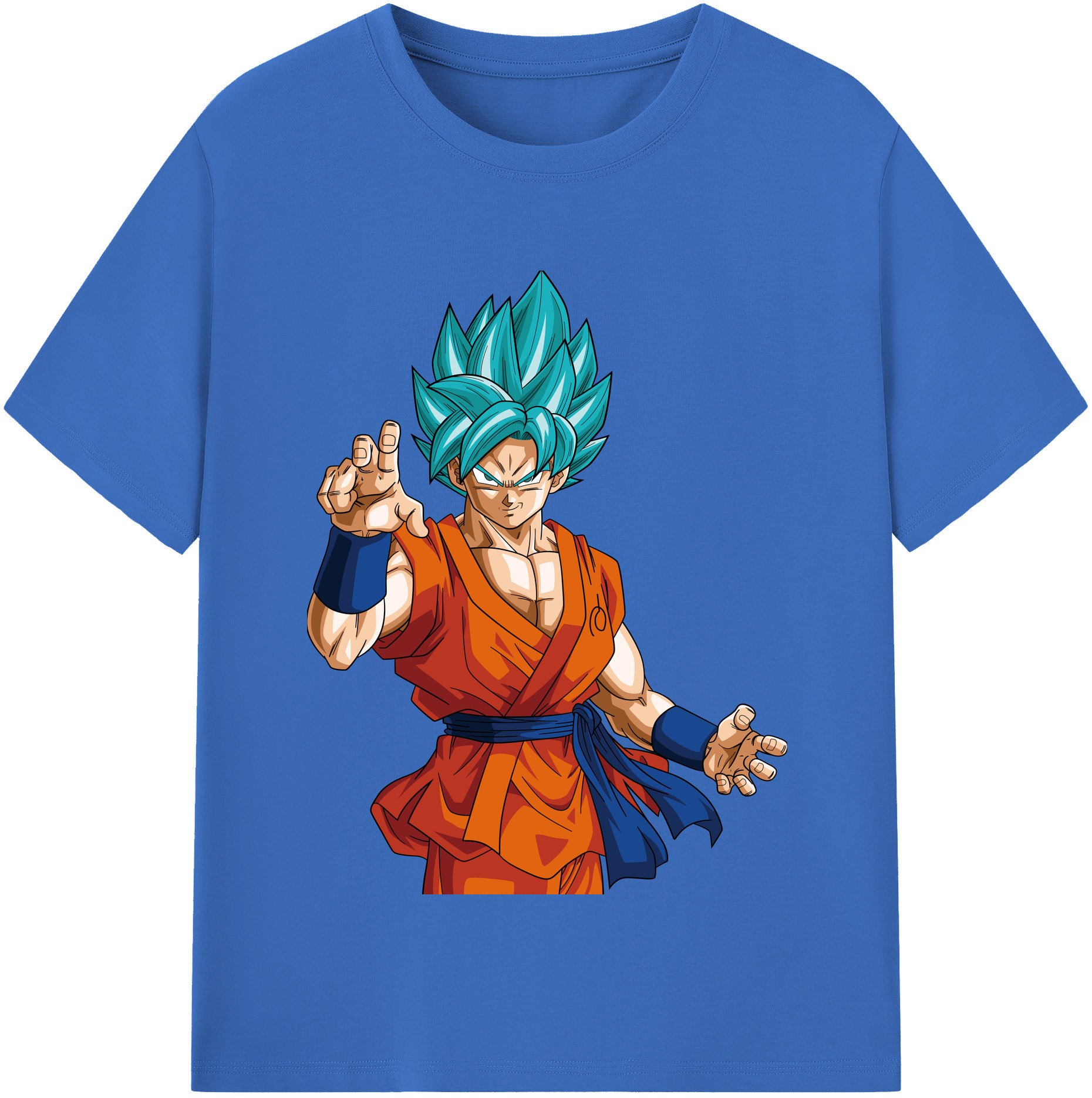 （画像用） ドラゴンボール 孫悟空（そん ごくう）Son Goku カカロット DRAGON BALL Kakarotto 綿100％半袖Tシャツ（フロントプリント）
