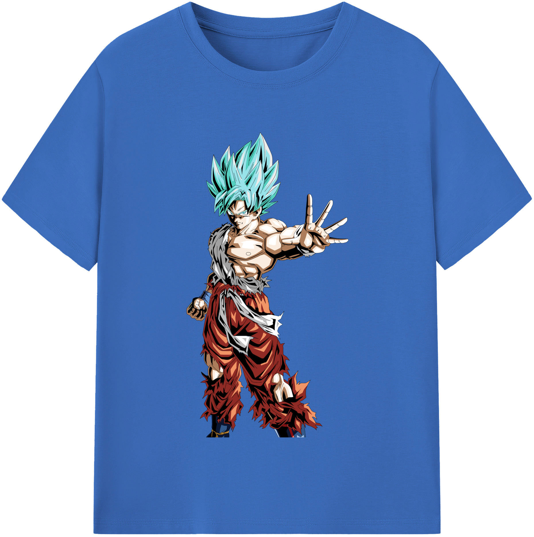 （画像用） ドラゴンボール 孫悟空（そん ごくう）Son Goku カカロット DRAGON BALL Kakarotto 綿100％半袖Tシャツ（フロントプリント）