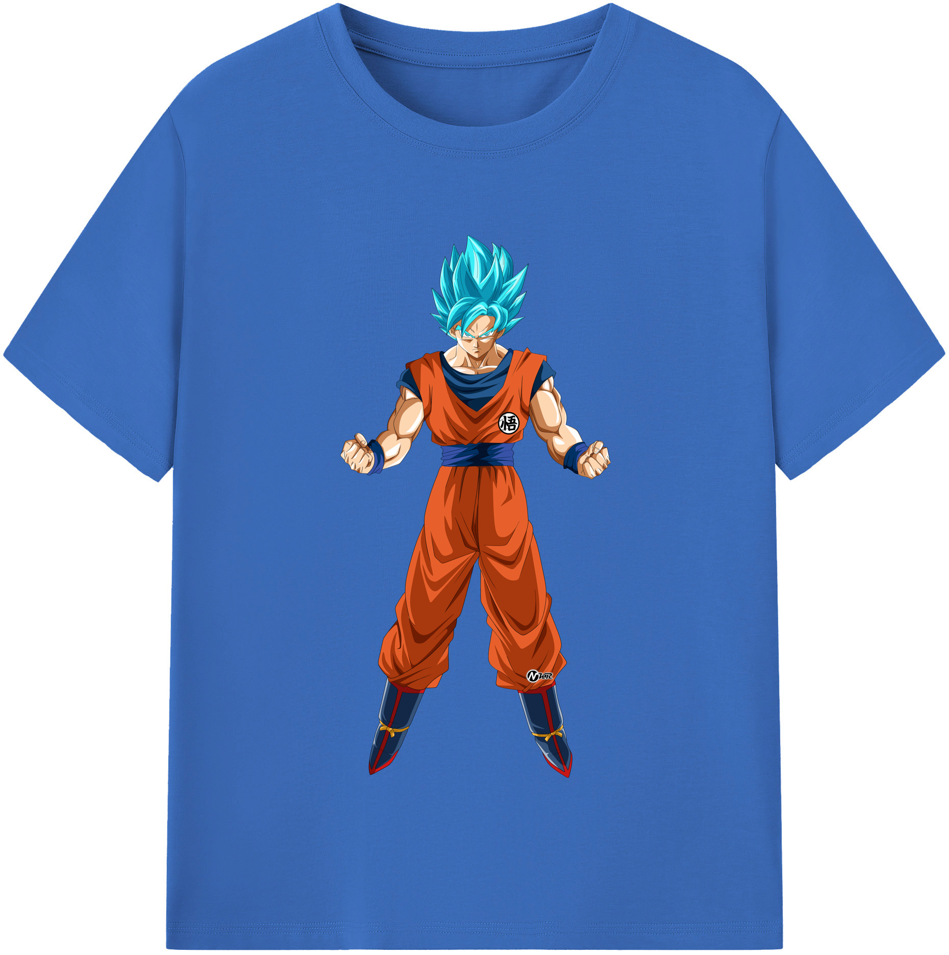 （画像用） ドラゴンボール 孫悟空（そん ごくう）Son Goku カカロット DRAGON BALL Kakarotto 綿100％半袖Tシャツ（フロントプリント）