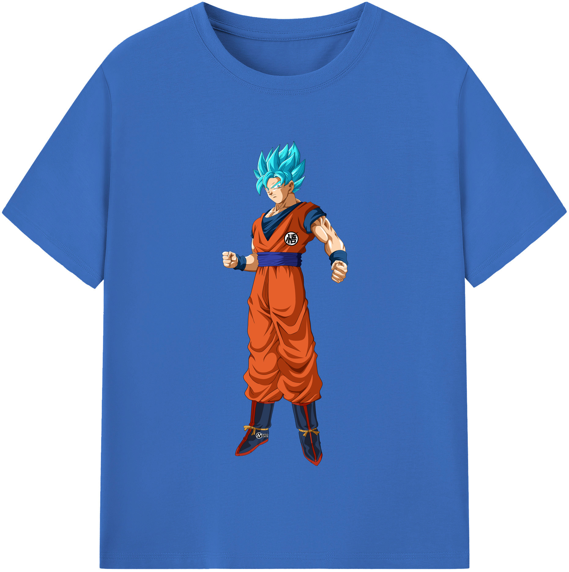 （画像用） ドラゴンボール 孫悟空（そん ごくう）Son Goku カカロット DRAGON BALL Kakarotto 綿100％半袖Tシャツ（フロントプリント）