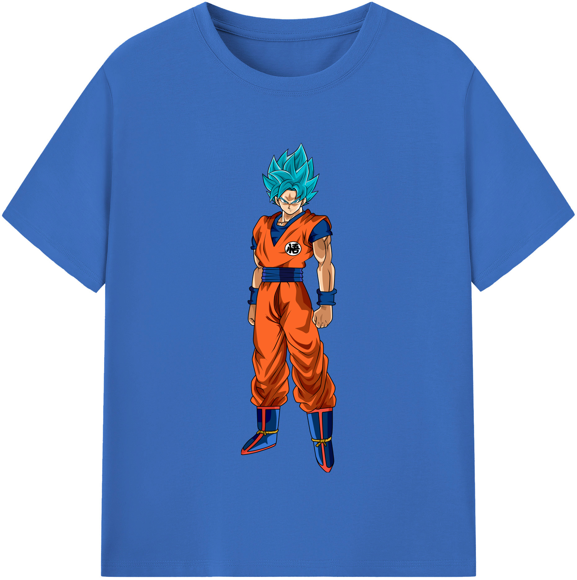 （画像用） ドラゴンボール 孫悟空（そん ごくう）Son Goku カカロット DRAGON BALL Kakarotto 綿100％半袖Tシャツ（フロントプリント）