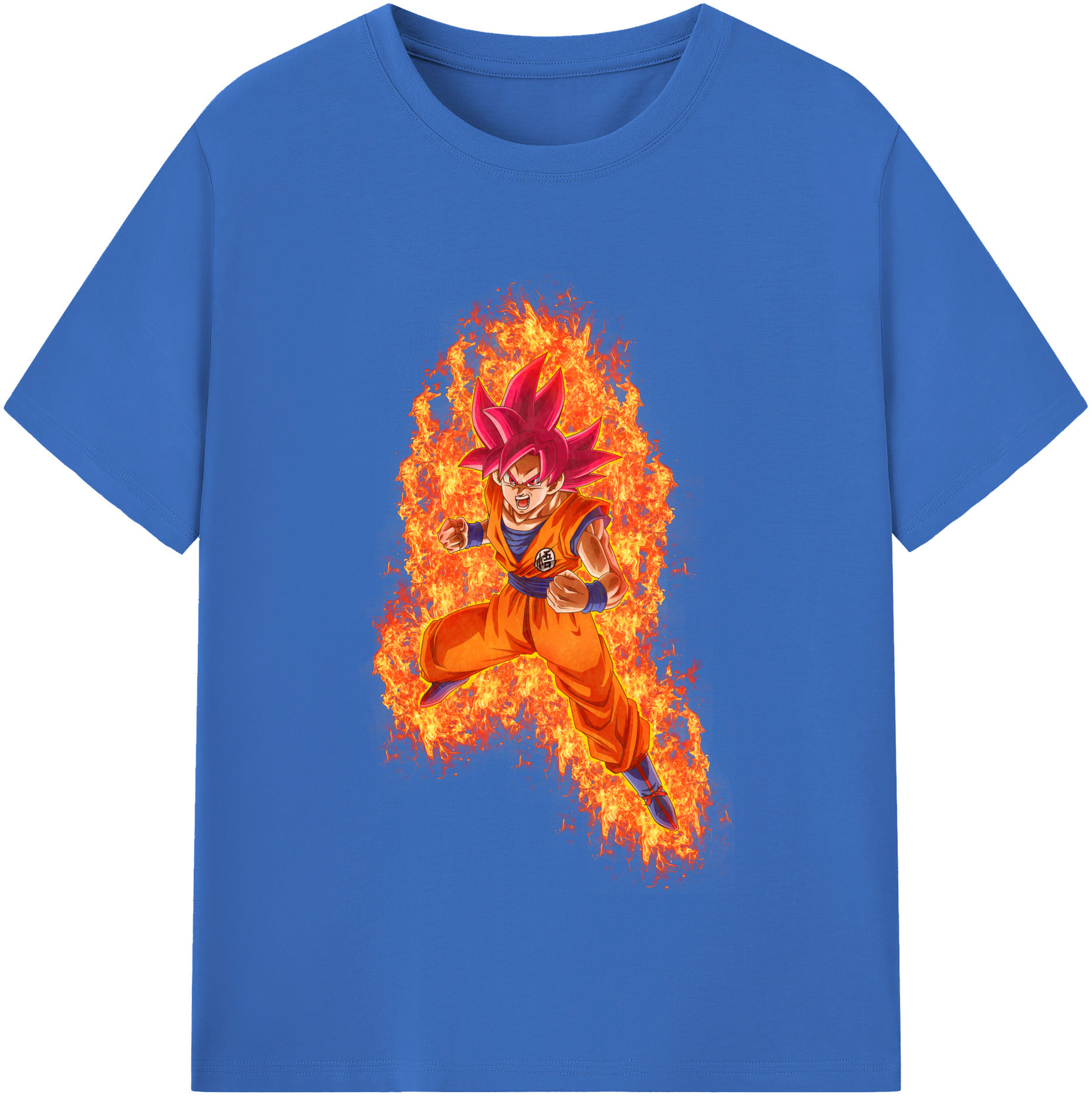 （画像用） ドラゴンボール 孫悟空（そん ごくう）Son Goku カカロット DRAGON BALL Kakarotto 綿100％半袖Tシャツ（フロントプリント）