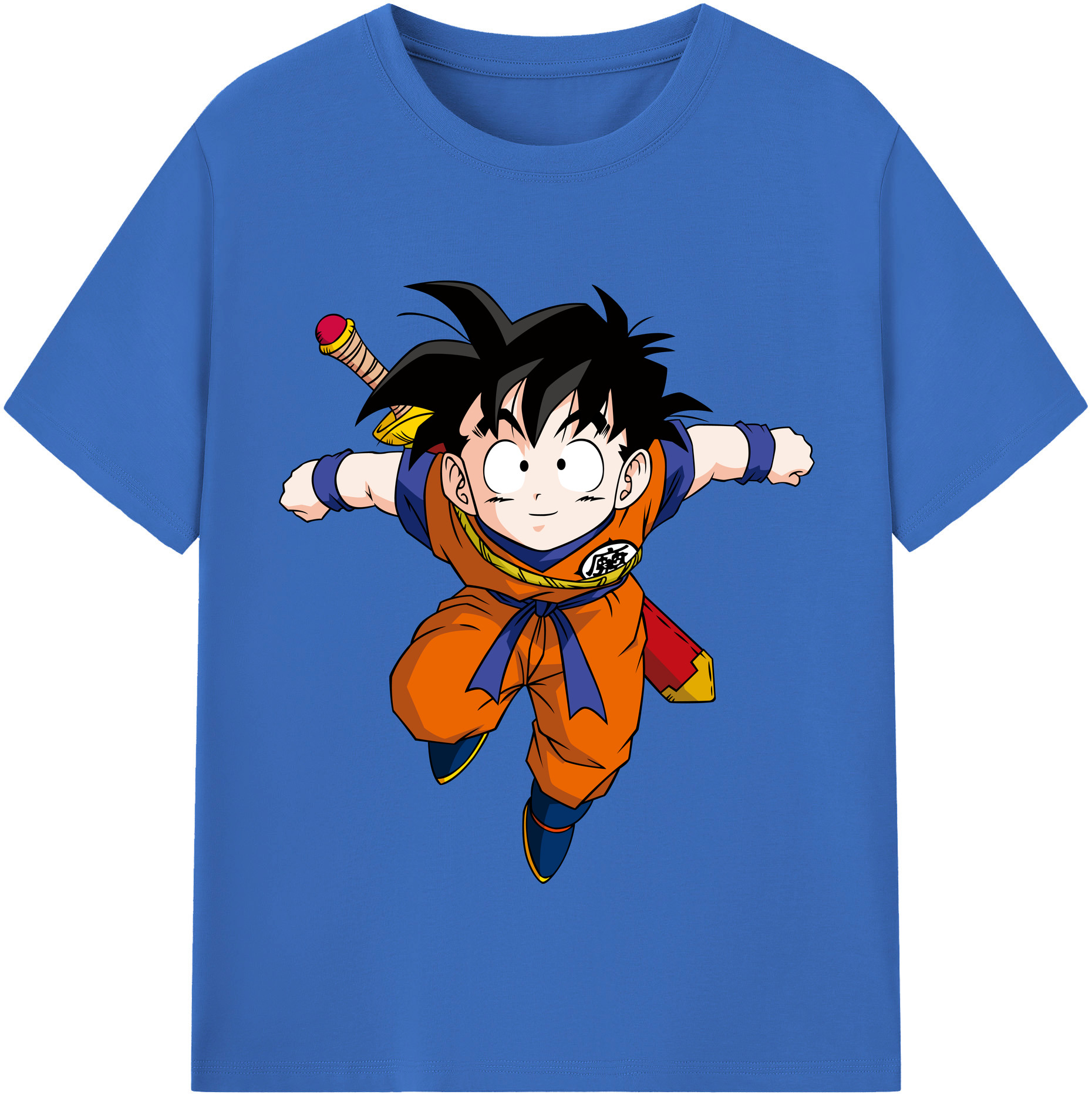 （画像用） ドラゴンボール 孫悟空（そん ごくう）Son Goku カカロット DRAGON BALL Kakarotto 綿100％半袖Tシャツ（フロントプリント）