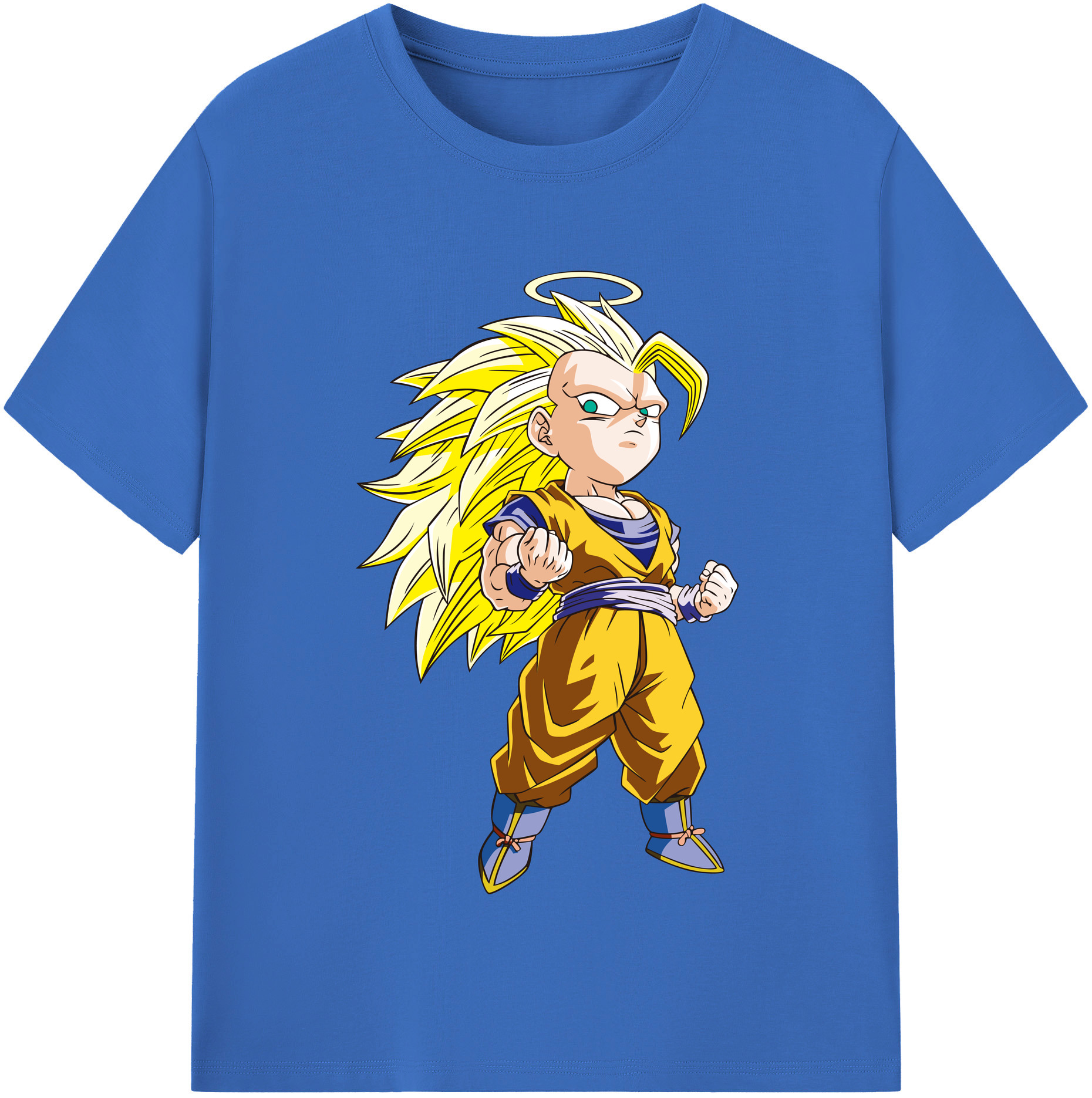 （画像用） ドラゴンボール 孫悟空（そん ごくう）Son Goku カカロット DRAGON BALL Kakarotto 綿100％半袖Tシャツ（フロントプリント）