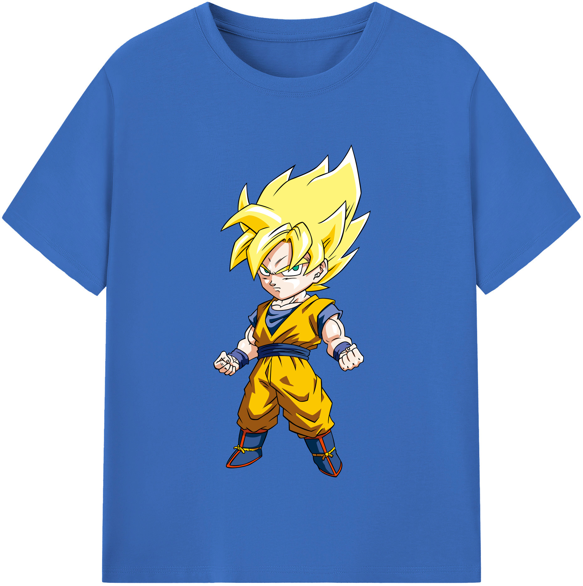 （画像用） ドラゴンボール 孫悟空（そん ごくう）Son Goku カカロット DRAGON BALL Kakarotto 綿100％半袖Tシャツ（フロントプリント）