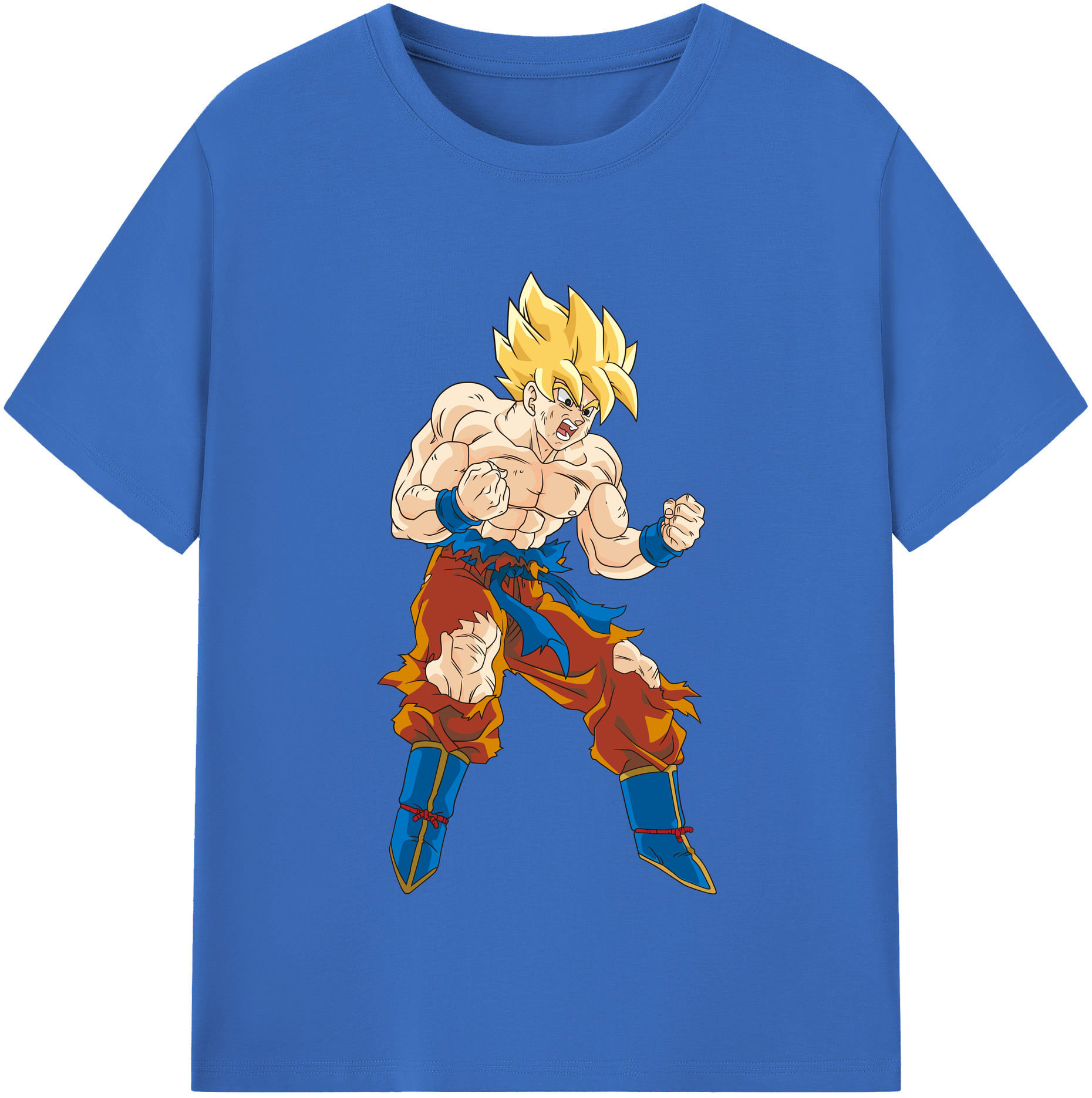 （画像用） ドラゴンボール 孫悟空（そん ごくう）Son Goku カカロット DRAGON BALL Kakarotto 綿100％半袖Tシャツ（フロントプリント）