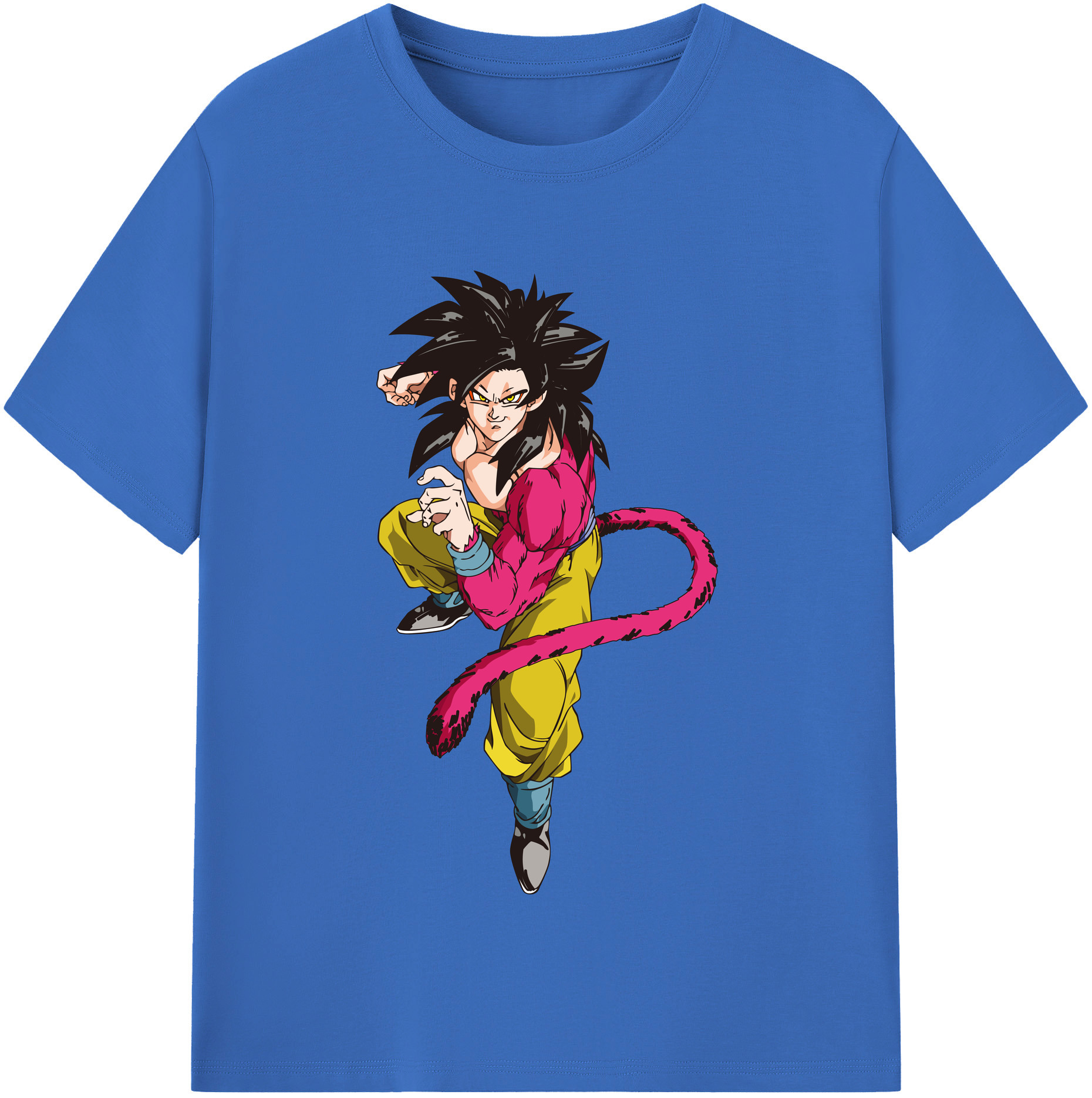 （画像用） ドラゴンボール 孫悟空（そん ごくう）Son Goku カカロット DRAGON BALL Kakarotto 綿100％半袖Tシャツ（フロントプリント）