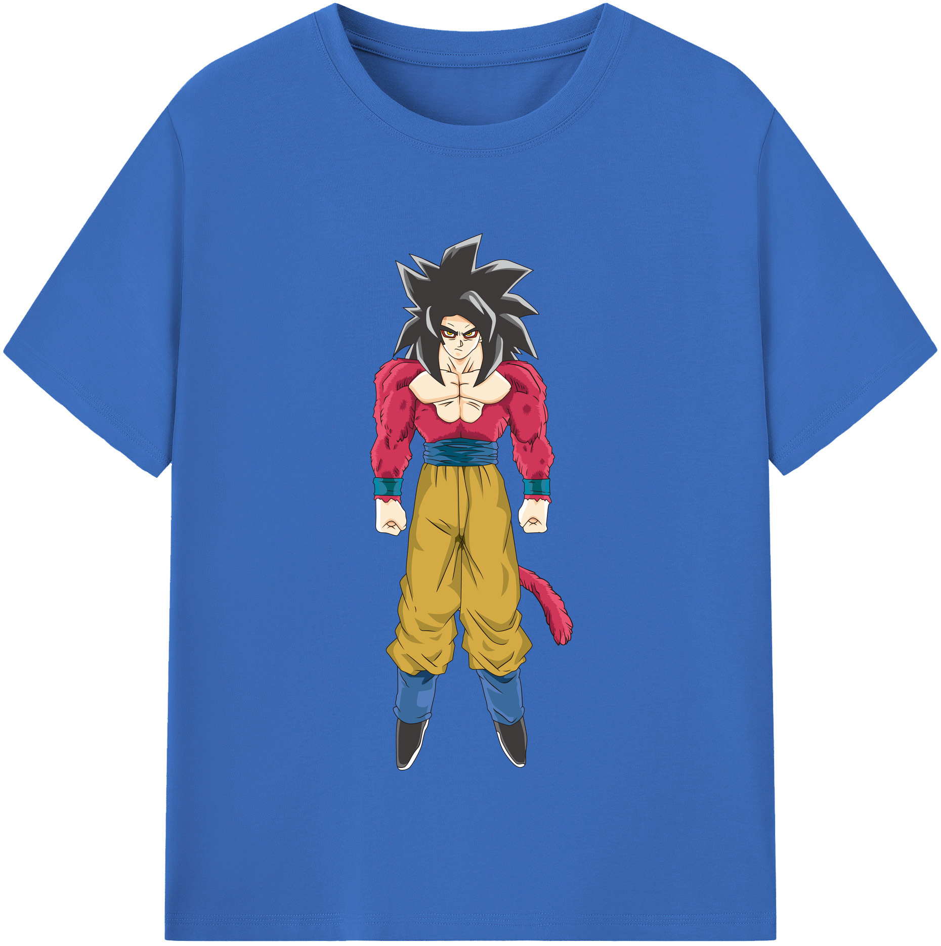 （画像用） ドラゴンボール 孫悟空（そん ごくう）Son Goku カカロット DRAGON BALL Kakarotto 綿100％半袖Tシャツ（フロントプリント）