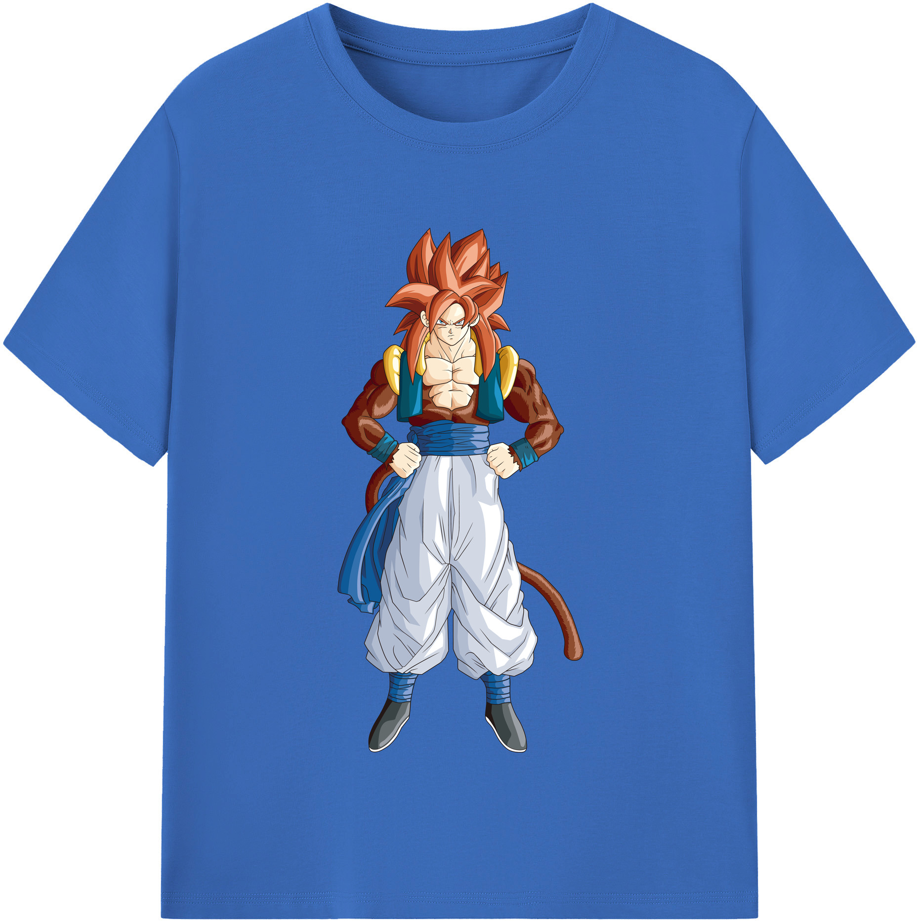 （画像用） ドラゴンボール 孫悟空（そん ごくう）Son Goku カカロット DRAGON BALL Kakarotto 綿100％半袖Tシャツ（フロントプリント）