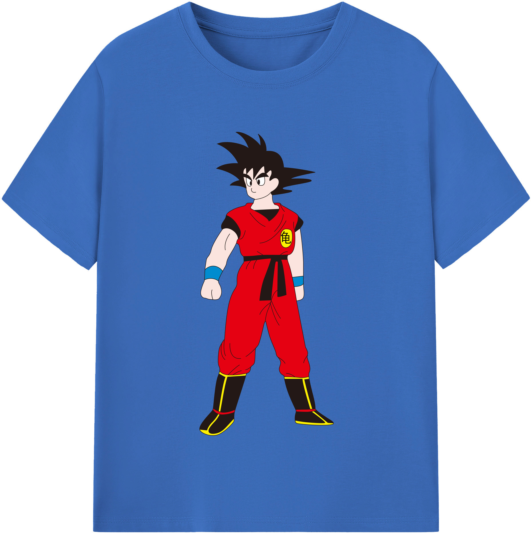 （画像用） ドラゴンボール 孫悟空（そん ごくう）Son Goku カカロット DRAGON BALL Kakarotto 綿100％半袖Tシャツ（フロントプリント）