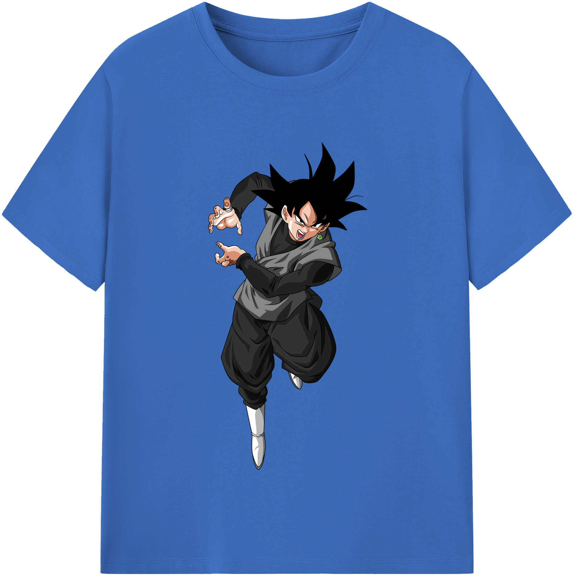 （画像用） ドラゴンボール ベジータ四世（Bejīta Yonsei）DRAGON BALL Vegeta IV 綿100％半袖Tシャツ（フロントプリント）