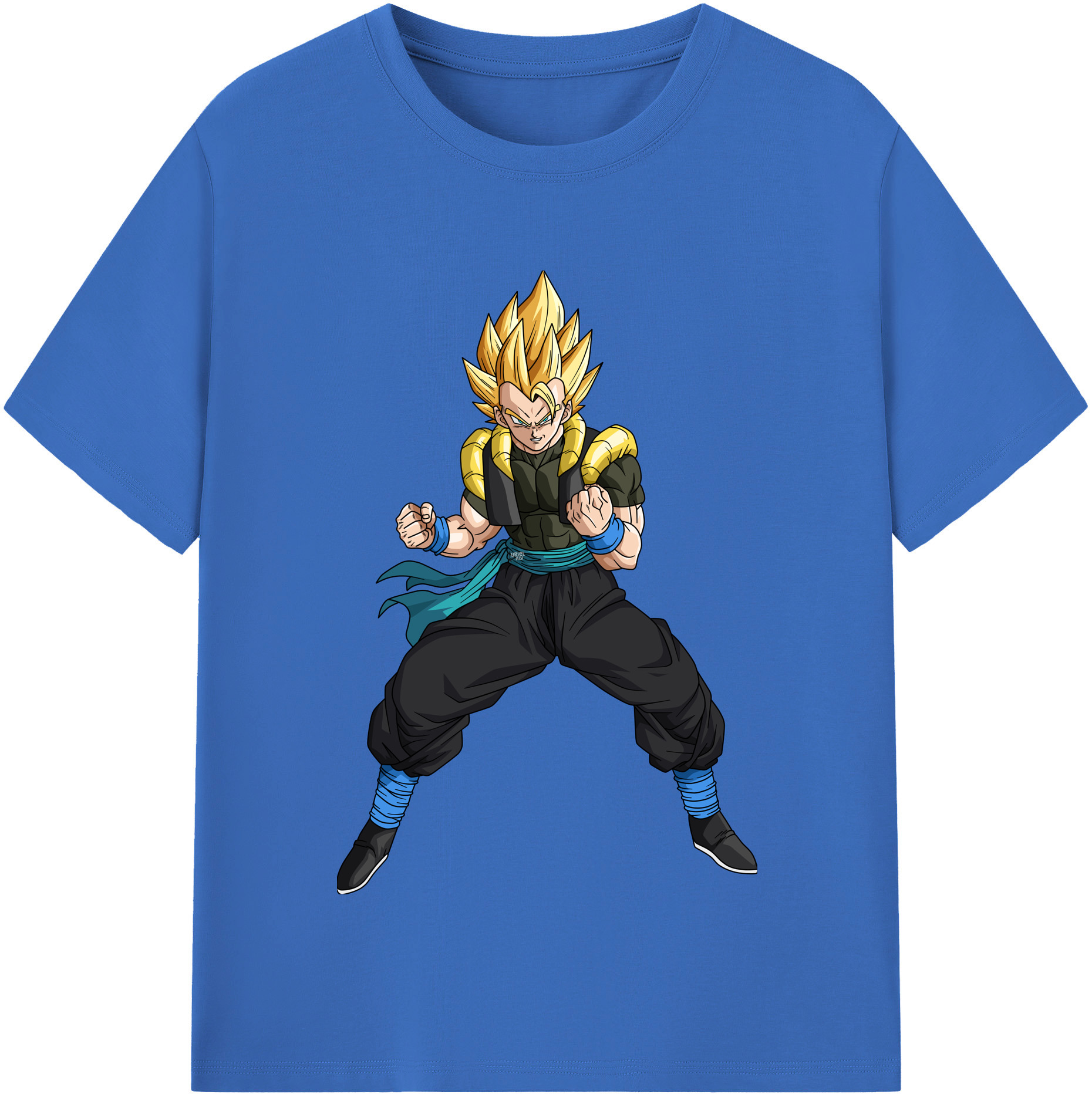 （画像用） ドラゴンボール ベジータ四世（Bejīta Yonsei）DRAGON BALL Vegeta IV 綿100％半袖Tシャツ（フロントプリント）