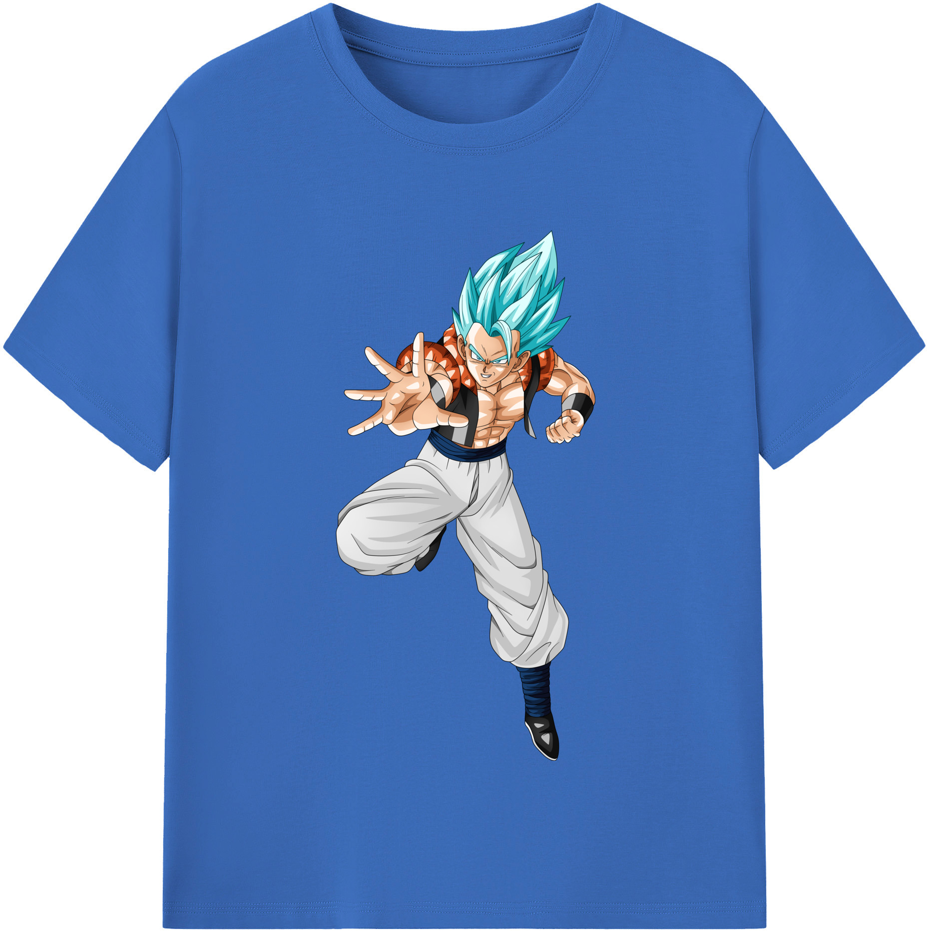 （画像用） ドラゴンボール ベジータ四世（Bejīta Yonsei）DRAGON BALL Vegeta IV 綿100％半袖Tシャツ（フロントプリント）