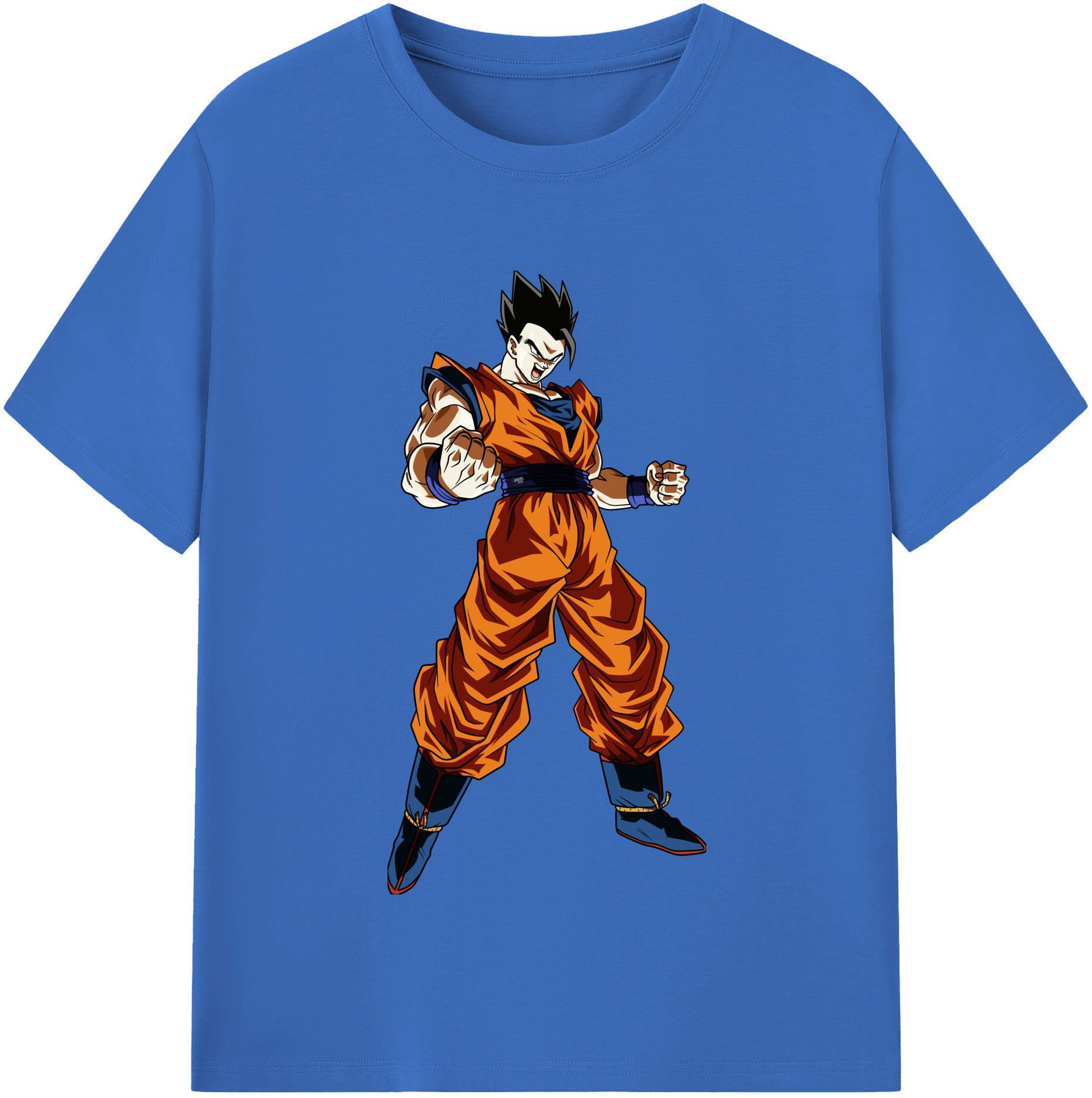 （画像用） ドラゴンボール 孫 悟飯（そんごはん）DRAGON BALL Son Gohan 綿100％半袖Tシャツ（フロントプリント）