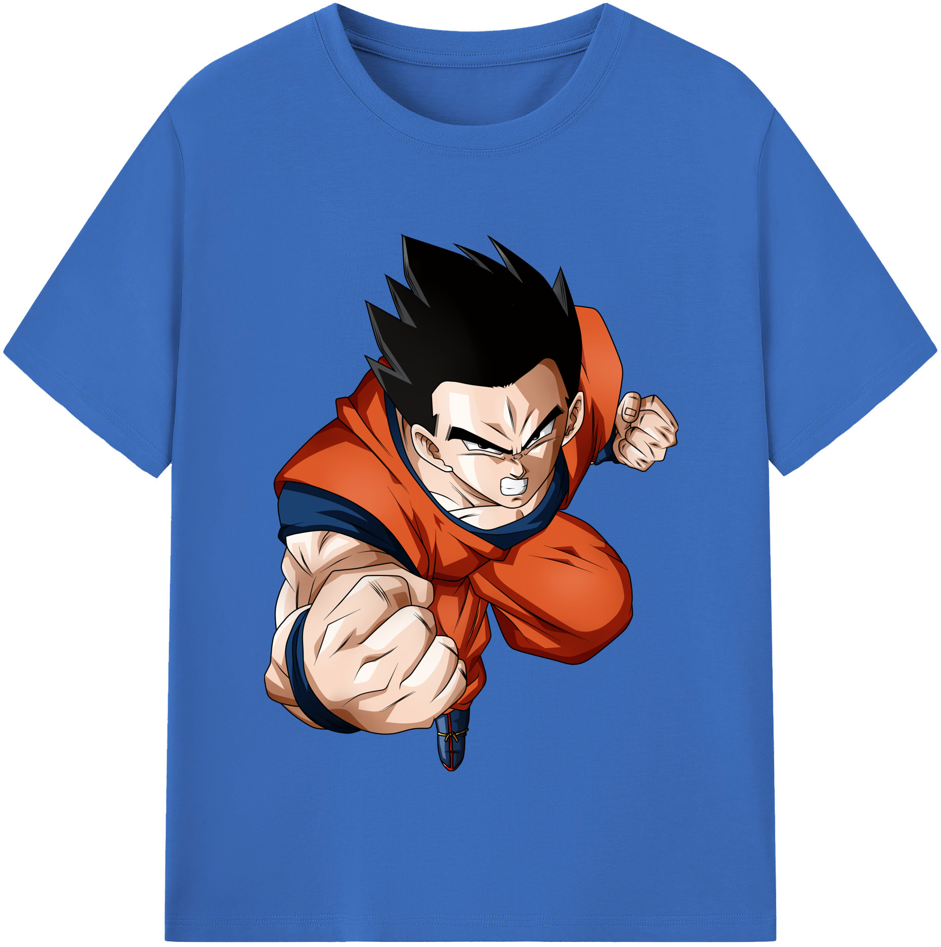 （画像用） ドラゴンボール 孫 悟飯（そんごはん）DRAGON BALL Son Gohan 綿100％半袖Tシャツ（フロントプリント）