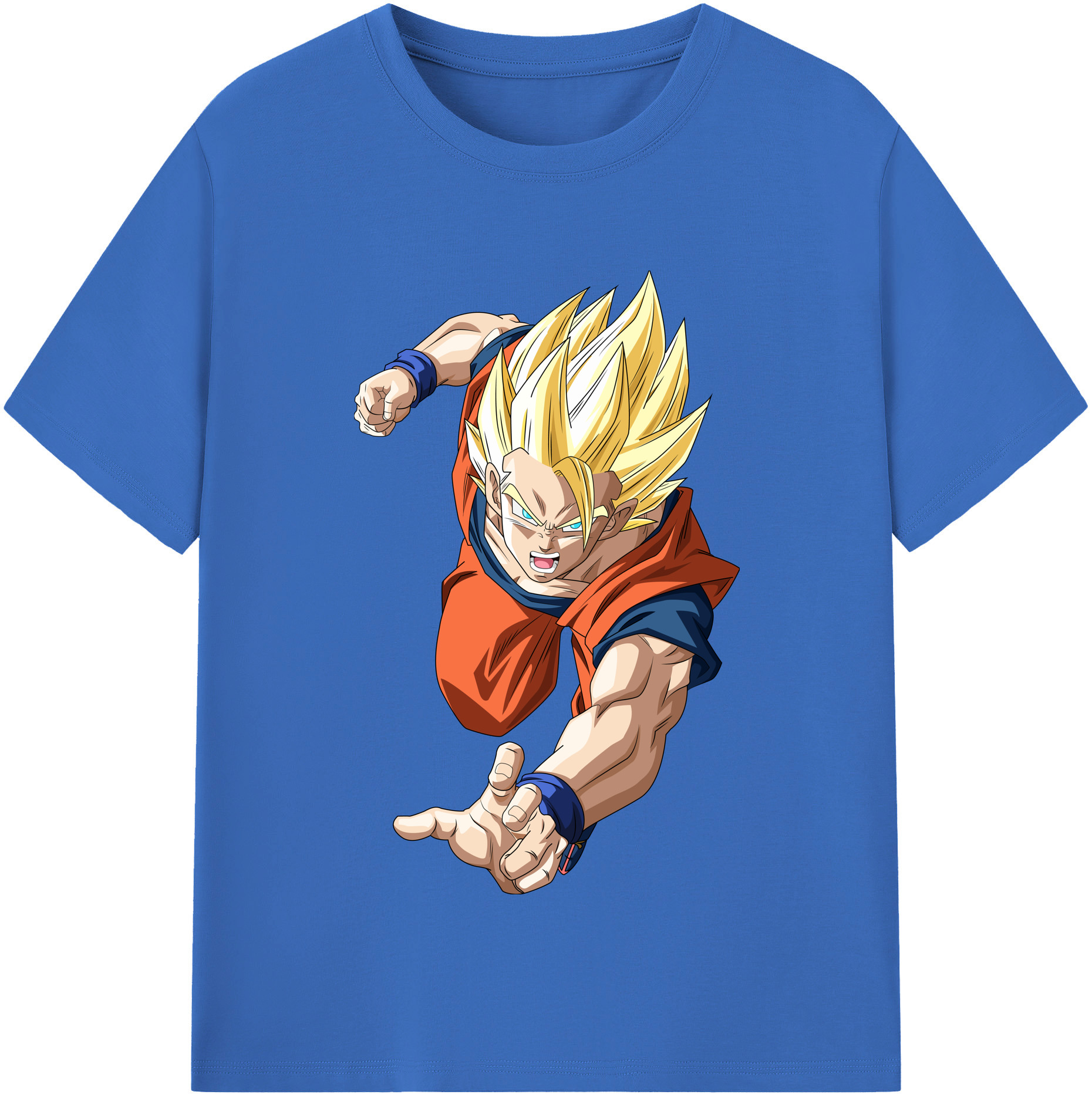 （画像用） ドラゴンボール 孫 悟飯（そんごはん）DRAGON BALL Son Gohan 綿100％半袖Tシャツ（フロントプリント）