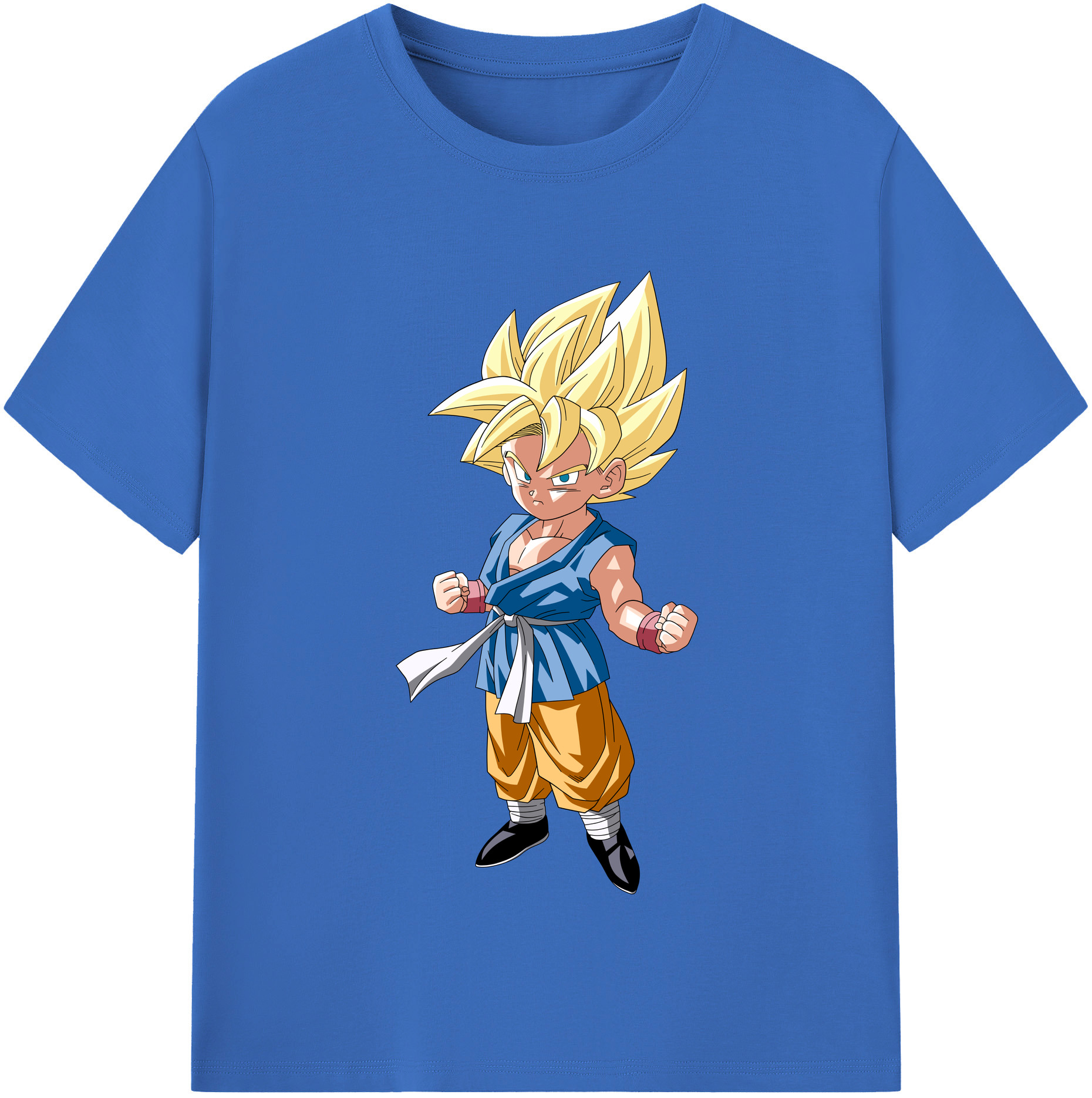 （画像用） ドラゴンボール 孫 悟飯（そんごはん）DRAGON BALL Son Gohan 綿100％半袖Tシャツ（フロントプリント）