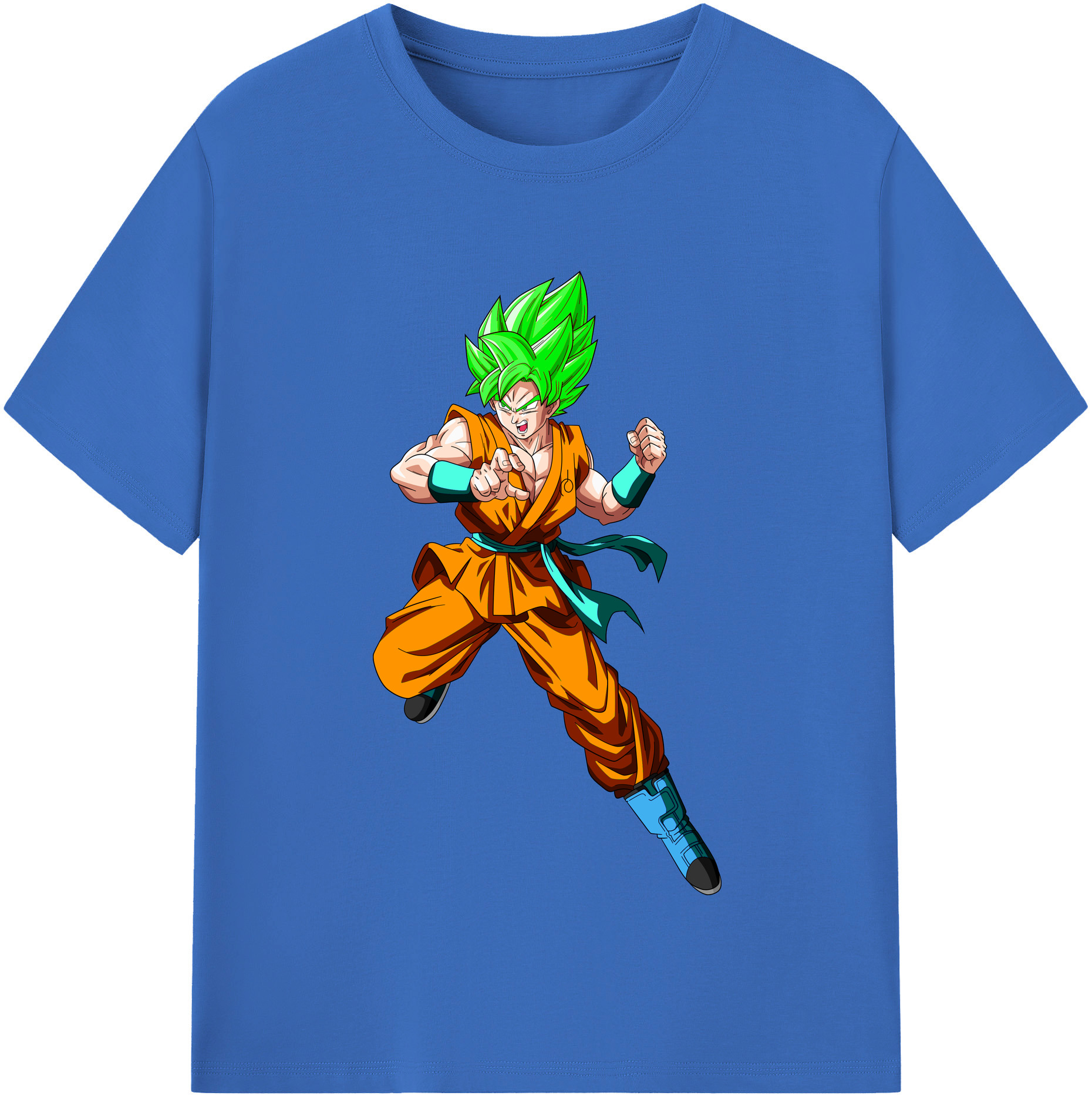 （画像用） ドラゴンボール 孫 悟飯（そんごはん）DRAGON BALL Son Gohan 綿100％半袖Tシャツ（フロントプリント）