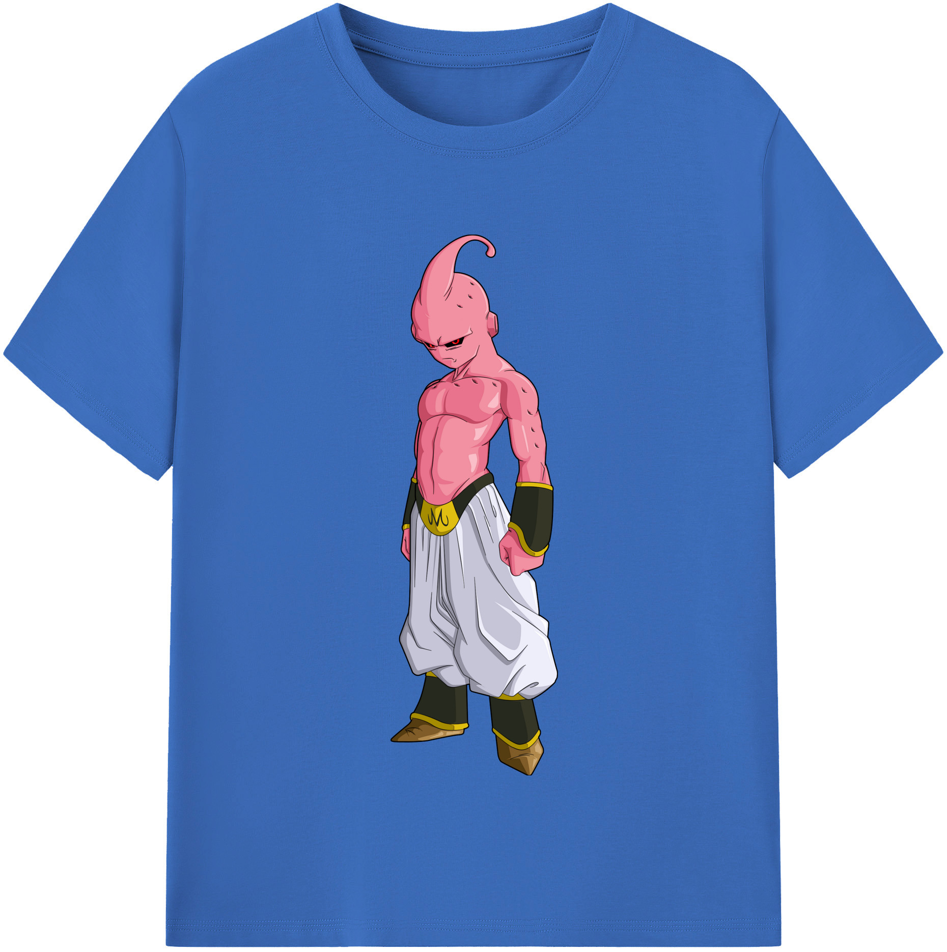 （画像用） ドラゴンボール 魔人ブウ DRAGON BALL Majin Buu 綿100％半袖Tシャツ（フロントプリント）