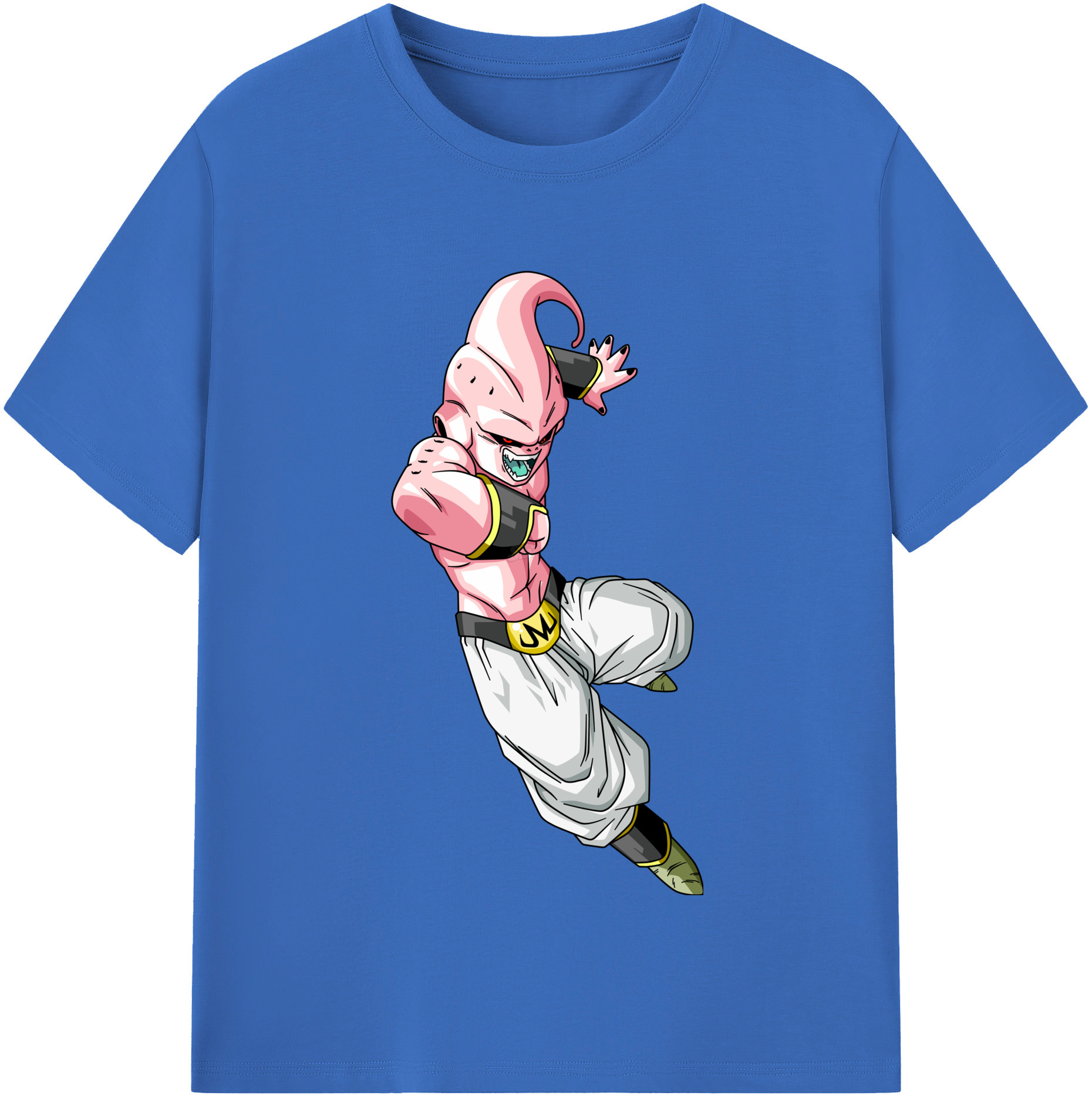 （画像用） ドラゴンボール 魔人ブウ DRAGON BALL Majin Buu 綿100％半袖Tシャツ（フロントプリント）