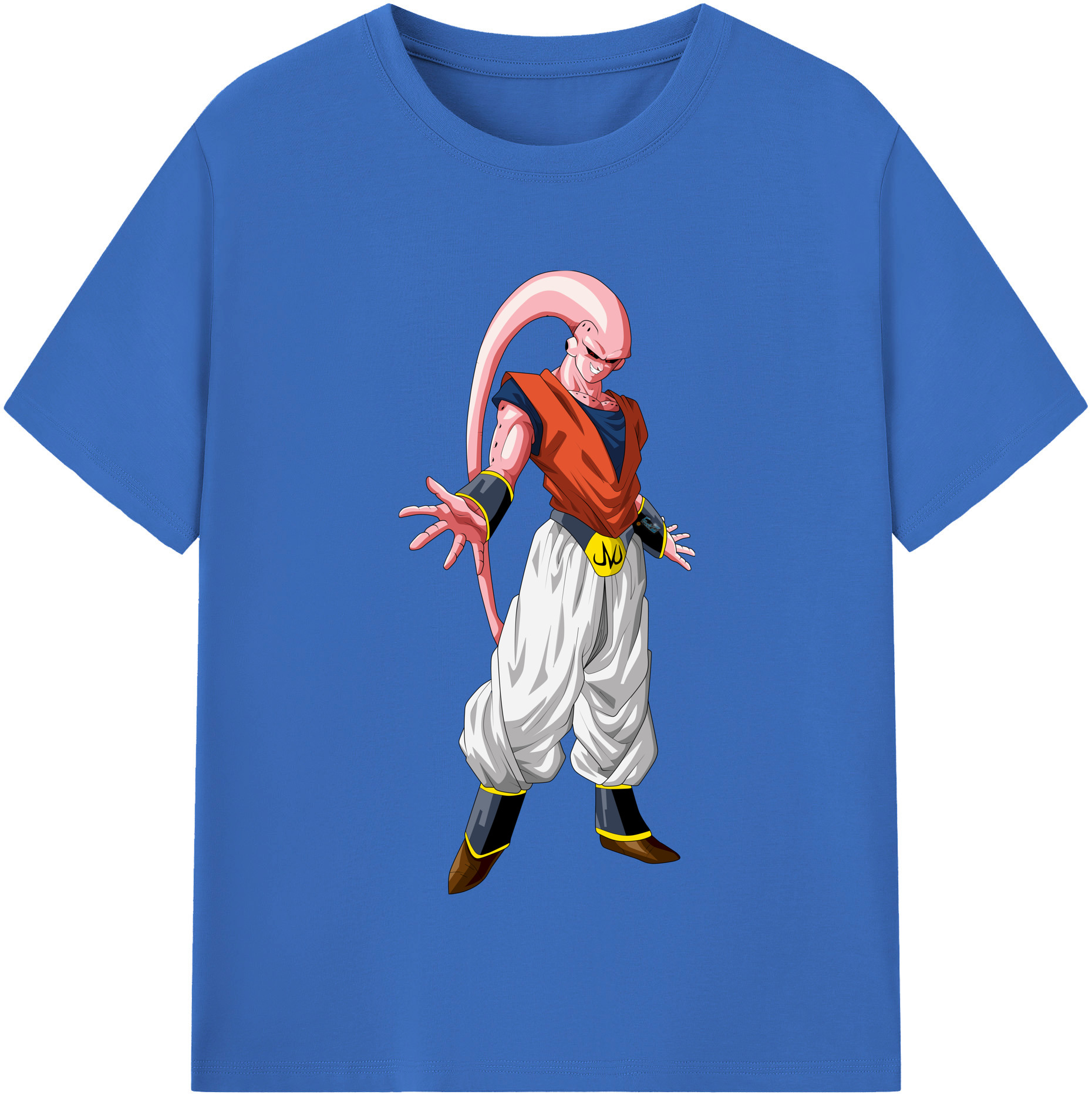 （画像用） ドラゴンボール 魔人ブウ DRAGON BALL Majin Buu 綿100％半袖Tシャツ（フロントプリント）