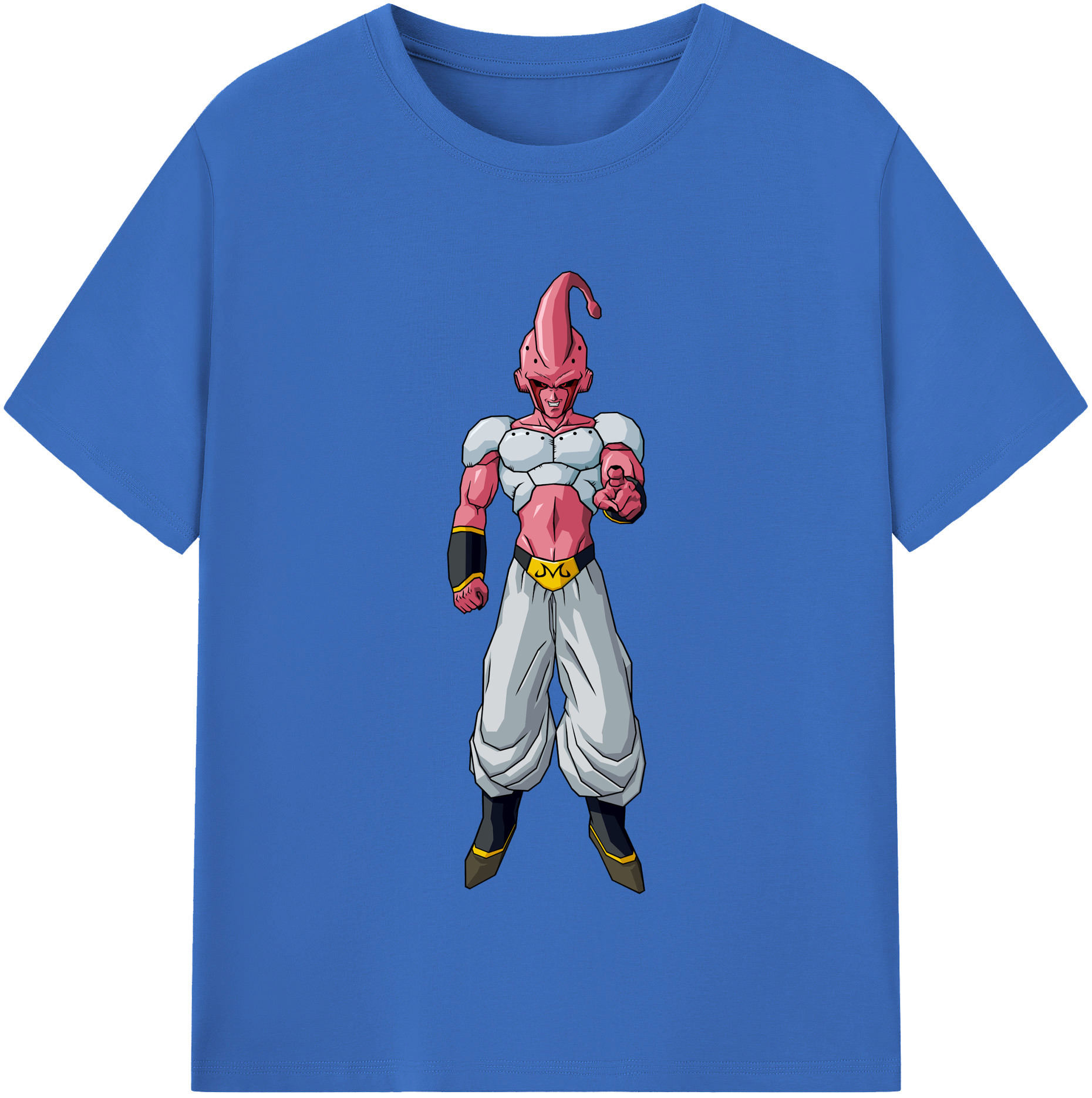 （画像用） ドラゴンボール 魔人ブウ DRAGON BALL Majin Buu 綿100％半袖Tシャツ（フロントプリント）