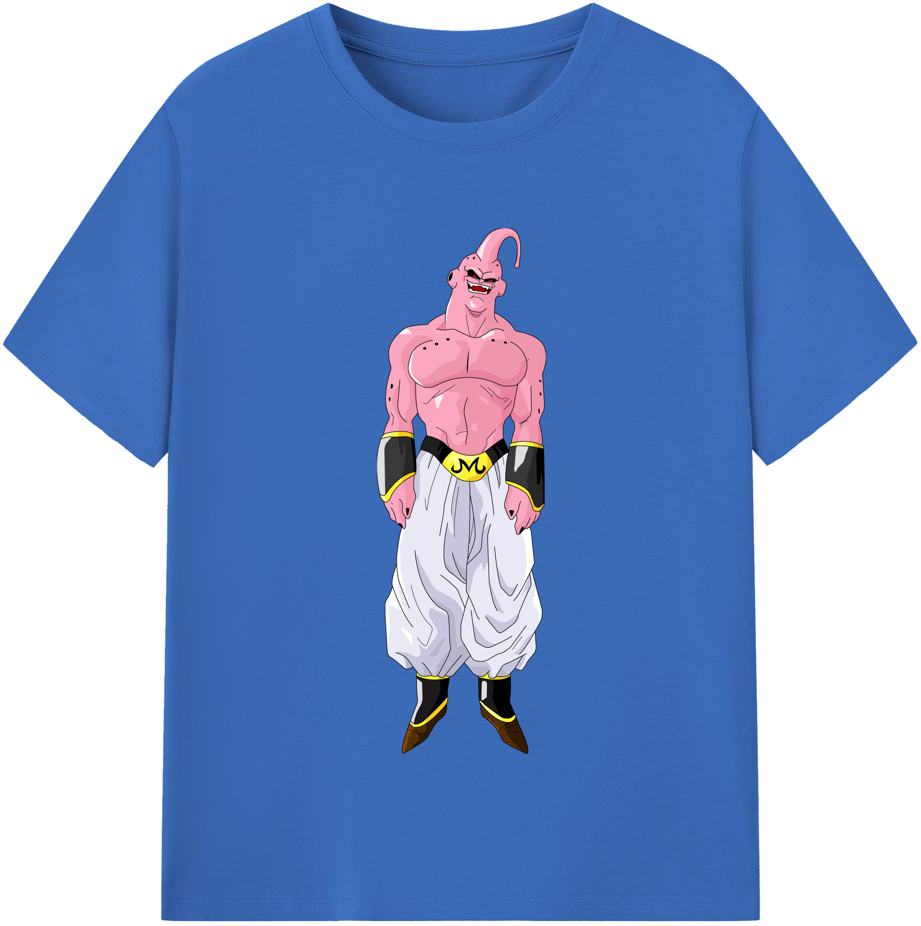 （画像用） ドラゴンボール 魔人ブウ DRAGON BALL Majin Buu 綿100％半袖Tシャツ（フロントプリント）