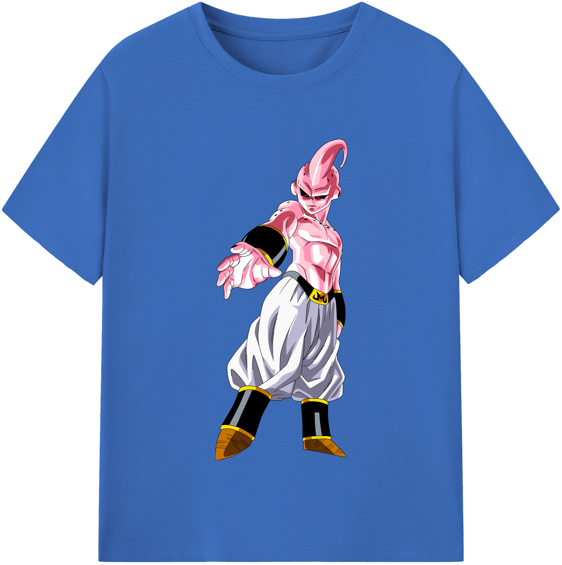 （画像用） ドラゴンボール 魔人ブウ DRAGON BALL Majin Buu 綿100％半袖Tシャツ（フロントプリント）