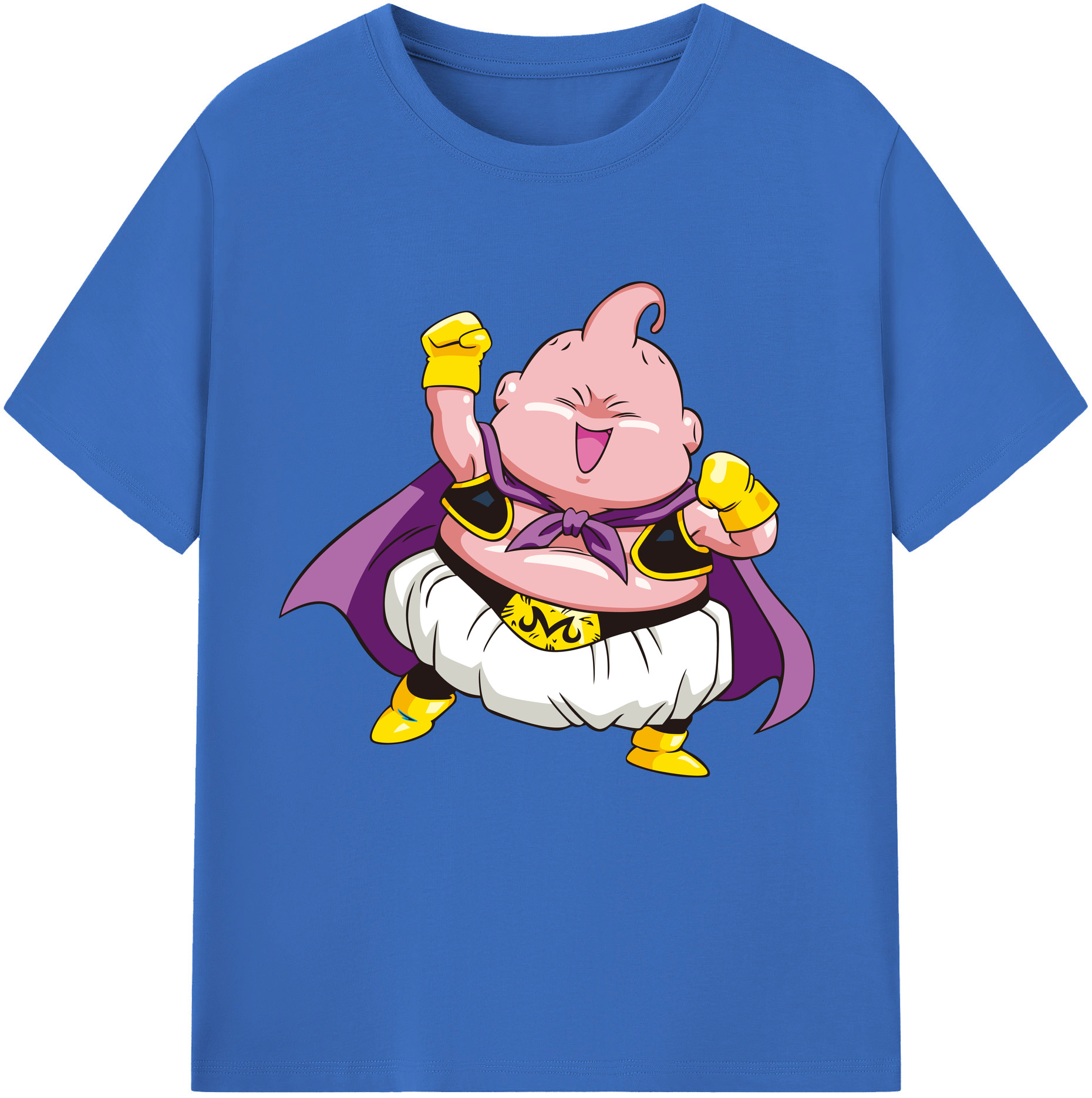 （画像用） ドラゴンボール 魔人ブウ DRAGON BALL Majin Buu 綿100％半袖Tシャツ（フロントプリント）