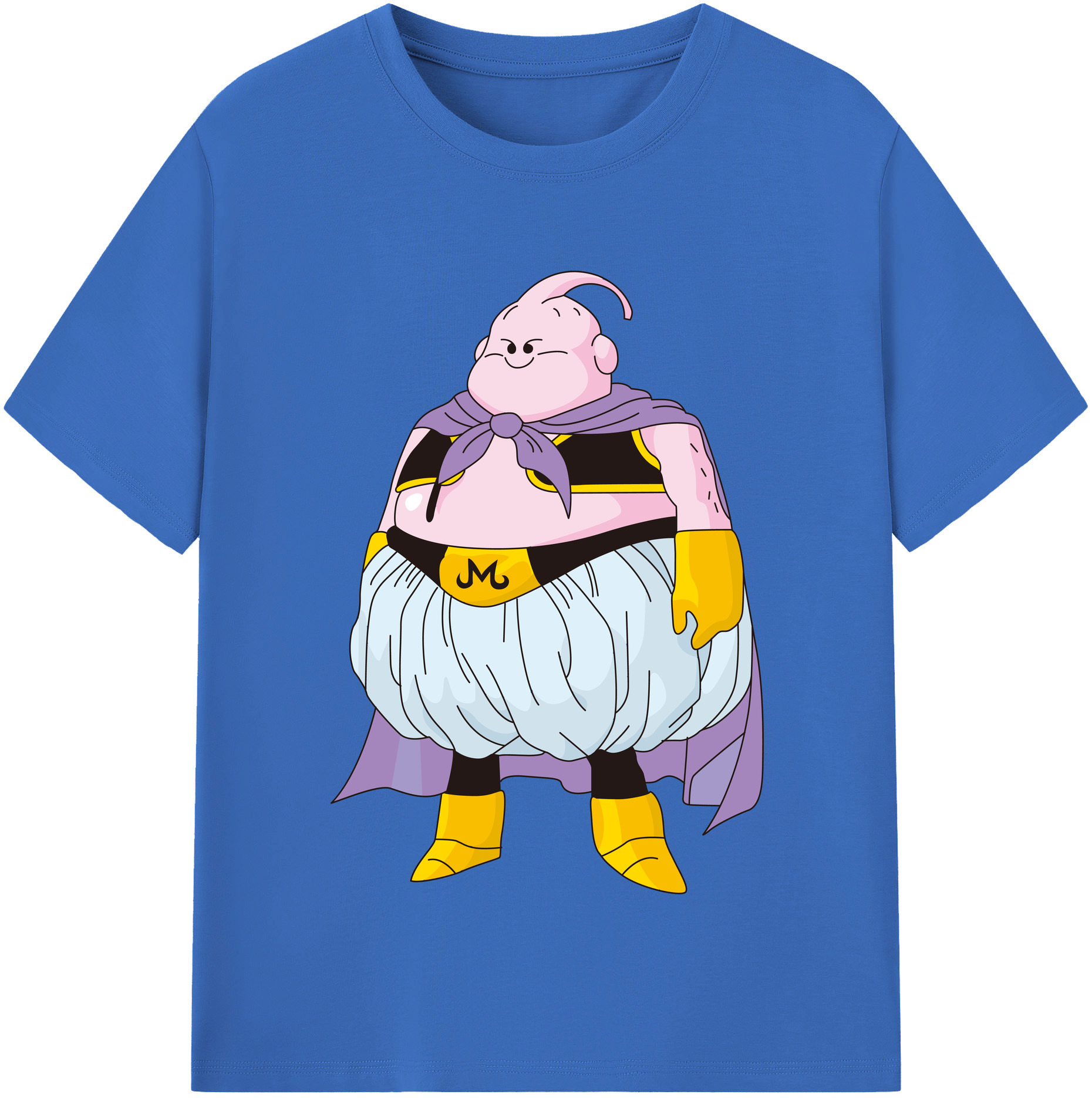 （画像用） ドラゴンボール 魔人ブウ DRAGON BALL Majin Buu 綿100％半袖Tシャツ（フロントプリント）