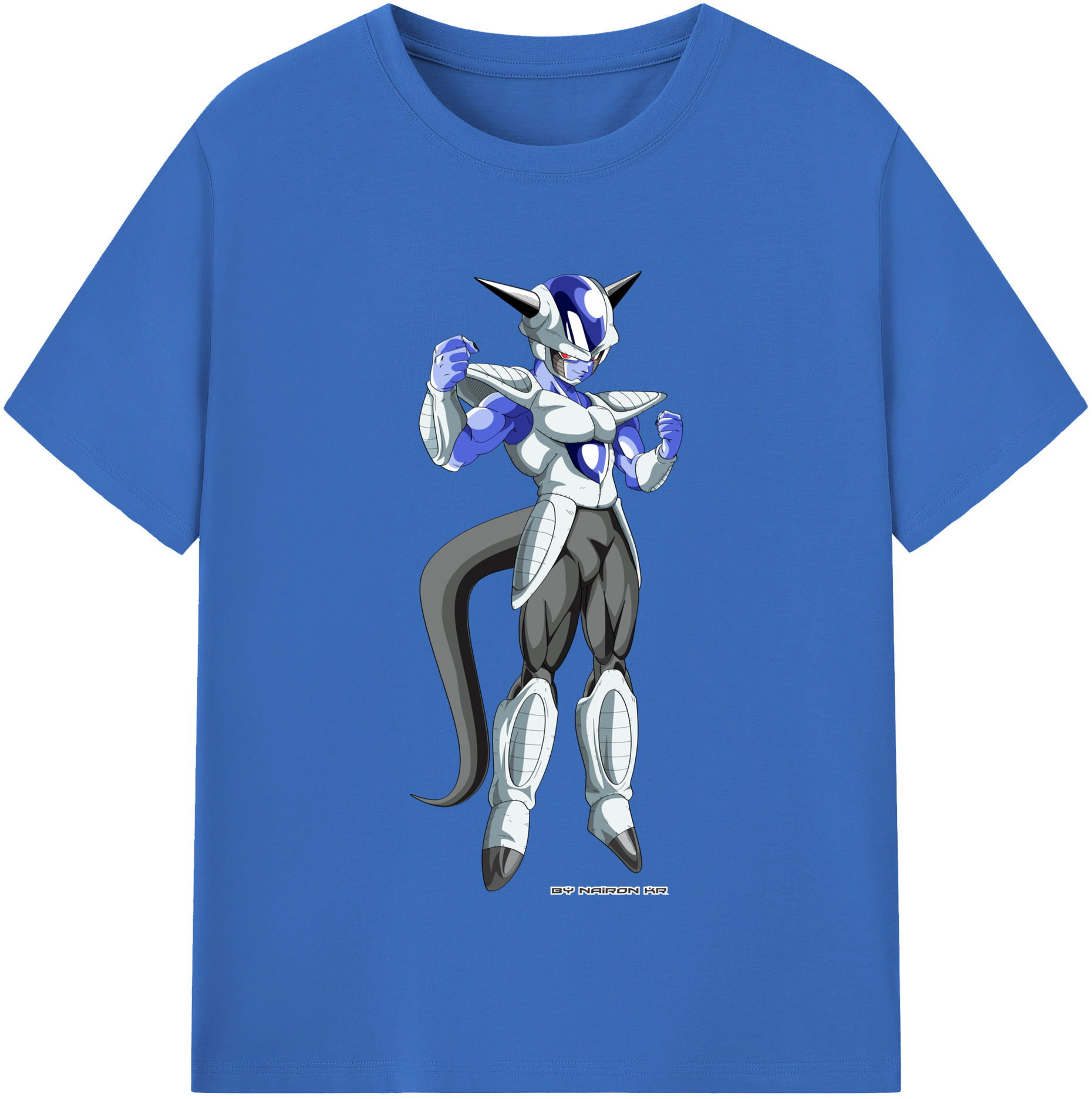 （画像用） ドラゴンボール フリーザ DRAGON BALL Frieza 綿100％半袖Tシャツ（フロントプリント）
