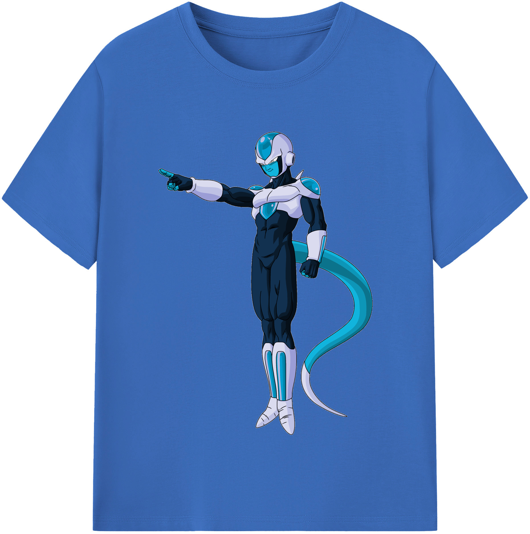 （画像用） ドラゴンボール フリーザ DRAGON BALL Frieza 綿100％半袖Tシャツ（フロントプリント）