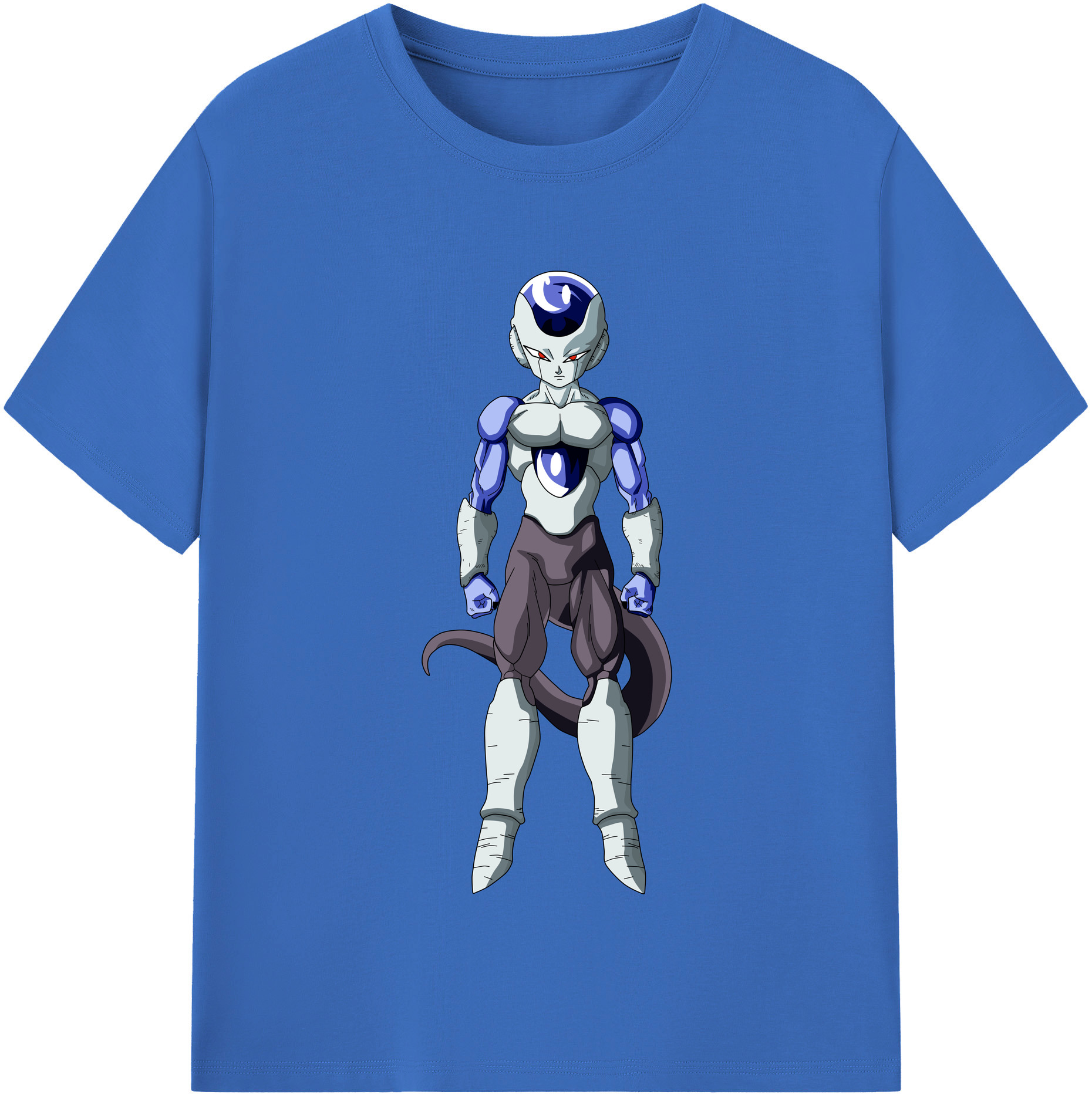 （画像用） ドラゴンボール フリーザ DRAGON BALL Frieza 綿100％半袖Tシャツ（フロントプリント）