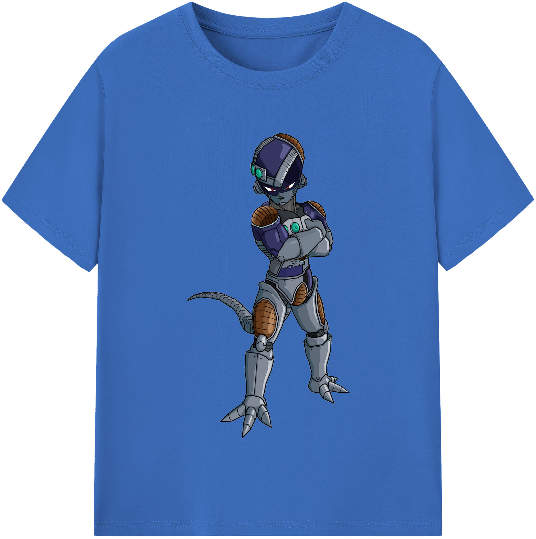 （画像用） ドラゴンボール フリーザ DRAGON BALL Frieza 綿100％半袖Tシャツ（フロントプリント）