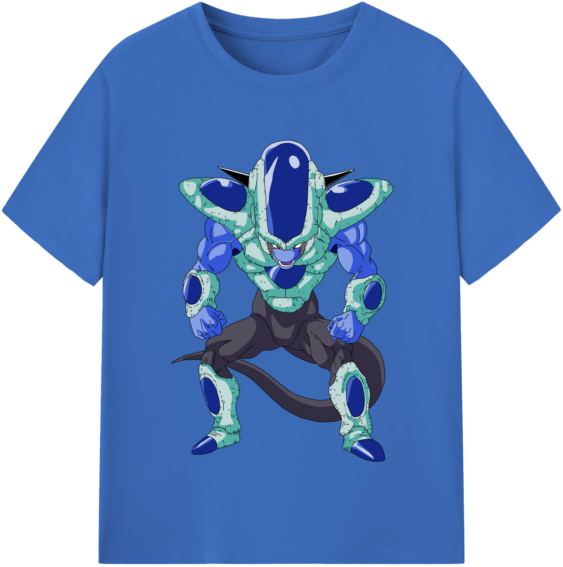 （画像用） ドラゴンボール フリーザ DRAGON BALL Frieza 綿100％半袖Tシャツ（フロントプリント）