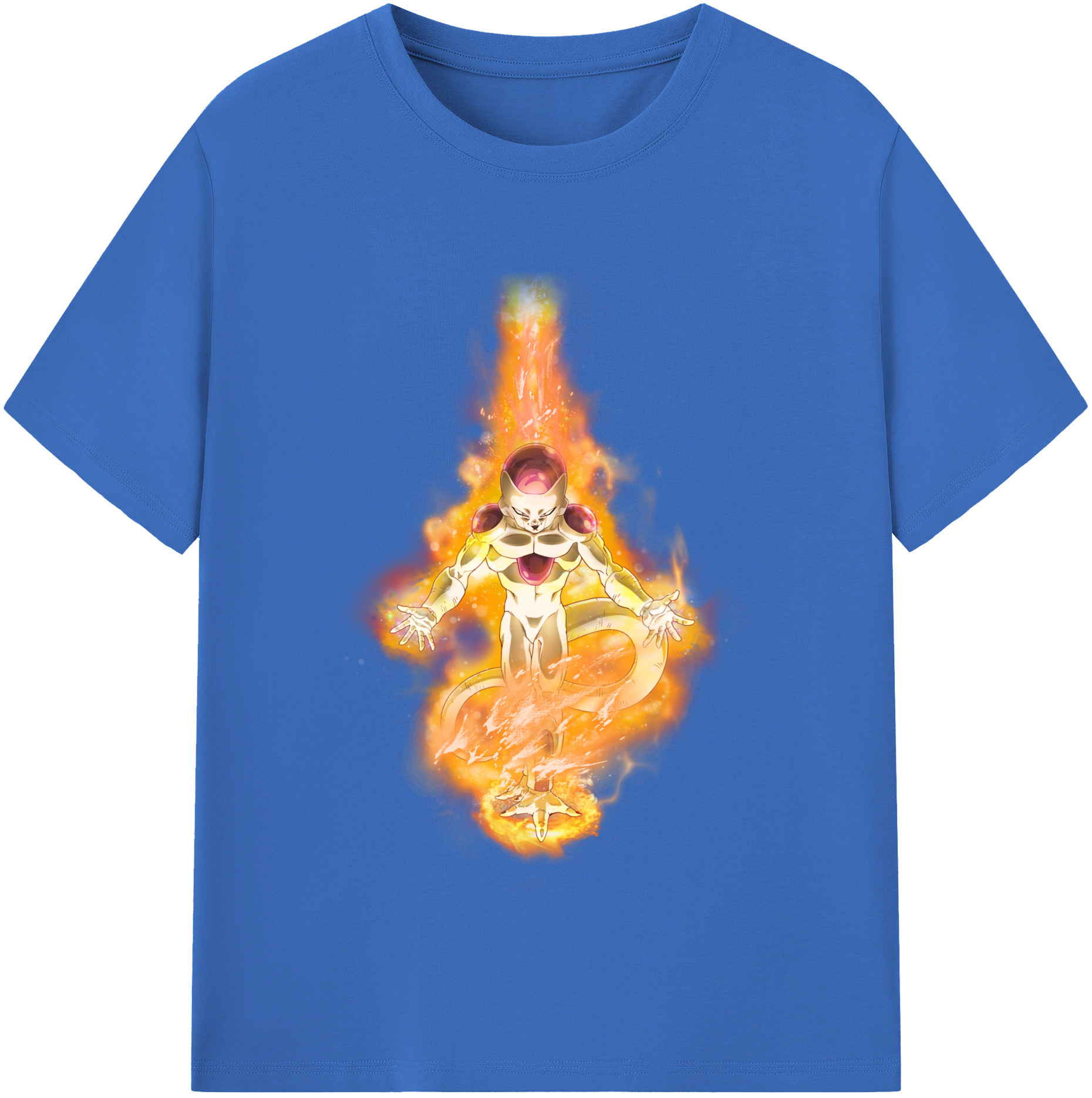 （画像用） ドラゴンボール フリーザ DRAGON BALL Frieza 綿100％半袖Tシャツ（フロントプリント）