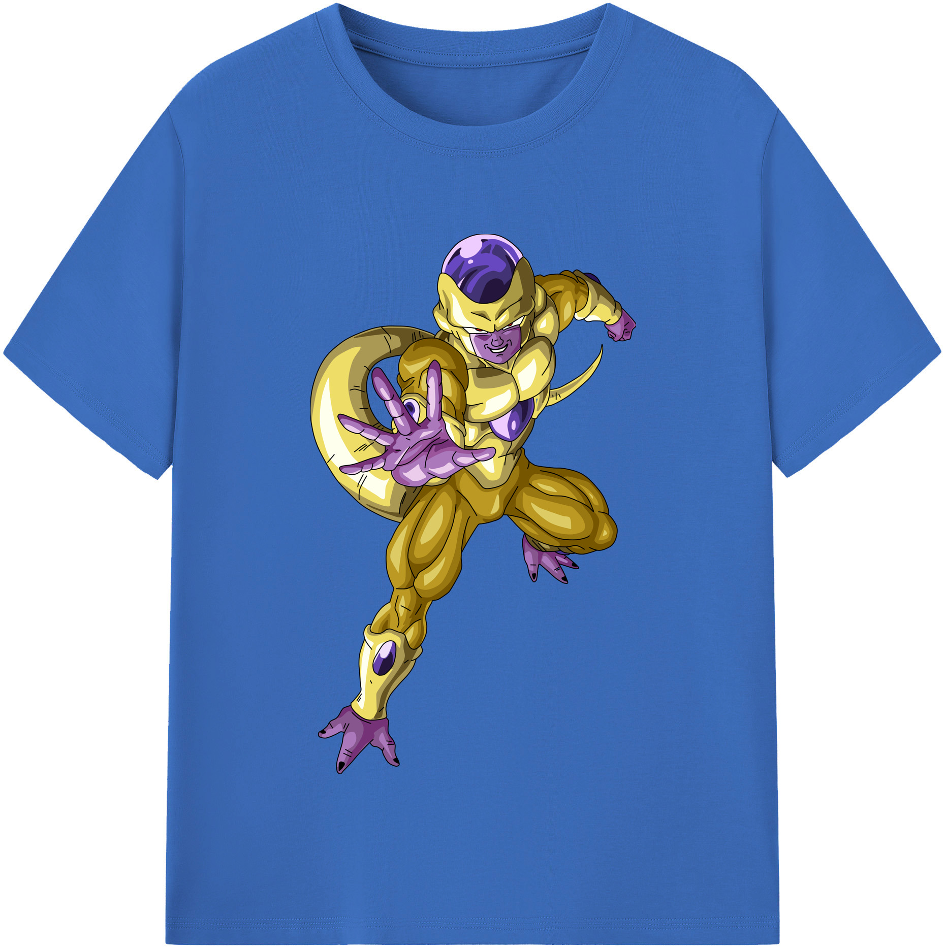（画像用） ドラゴンボール フリーザ DRAGON BALL Frieza 綿100％半袖Tシャツ（フロントプリント）